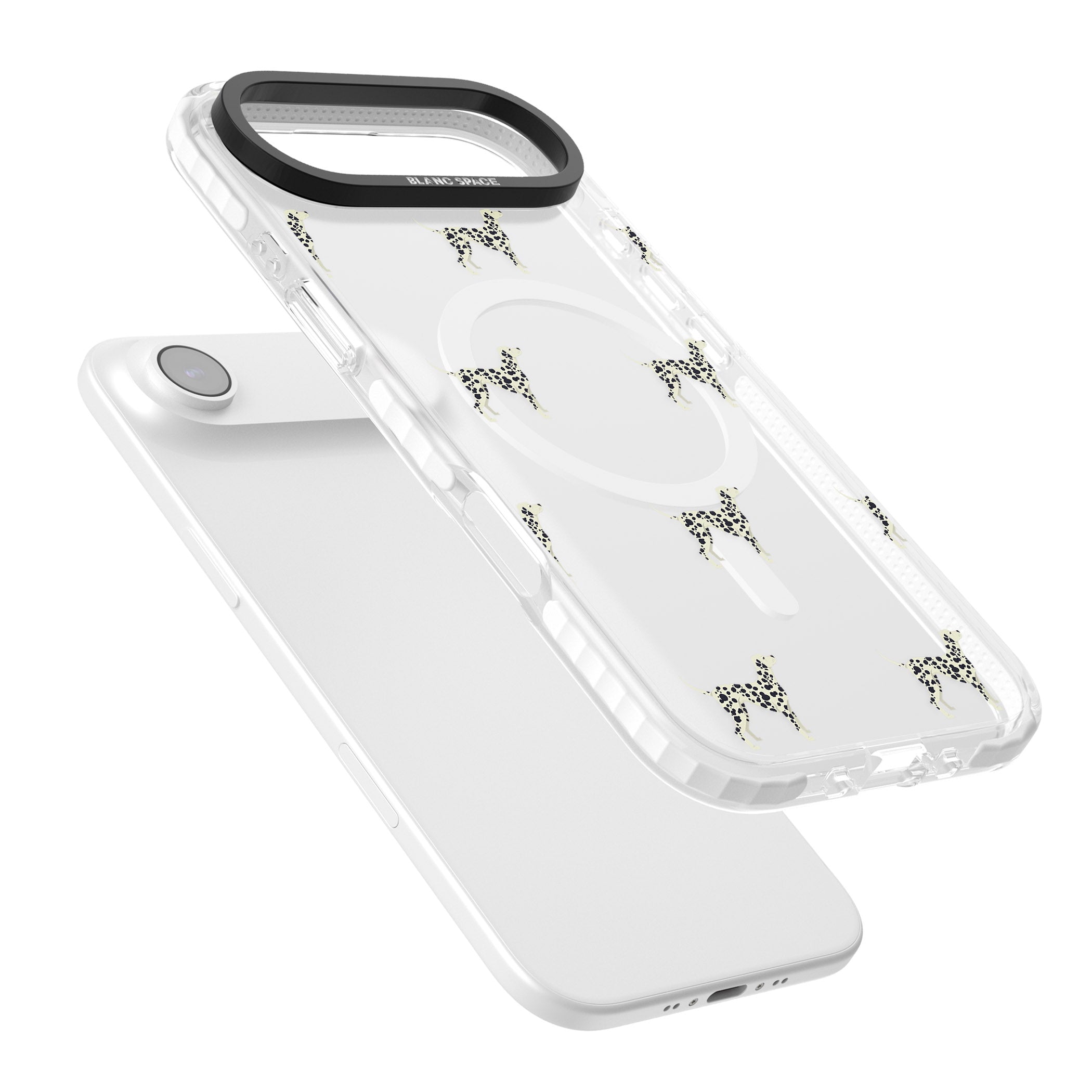 Dalmatian Dog Pattern iPhone 17 Air Impact Pro Clear Phone Case Colours
