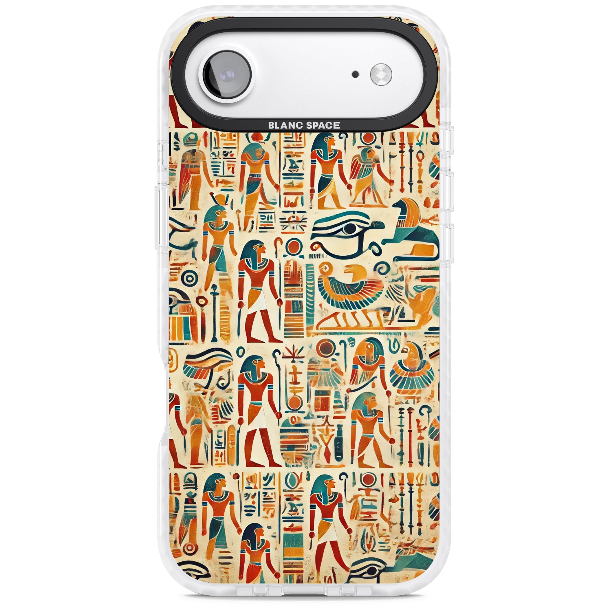 Egyptian Heiroglyphics iPhone 17 Air Impact Pro Clear Phone Case