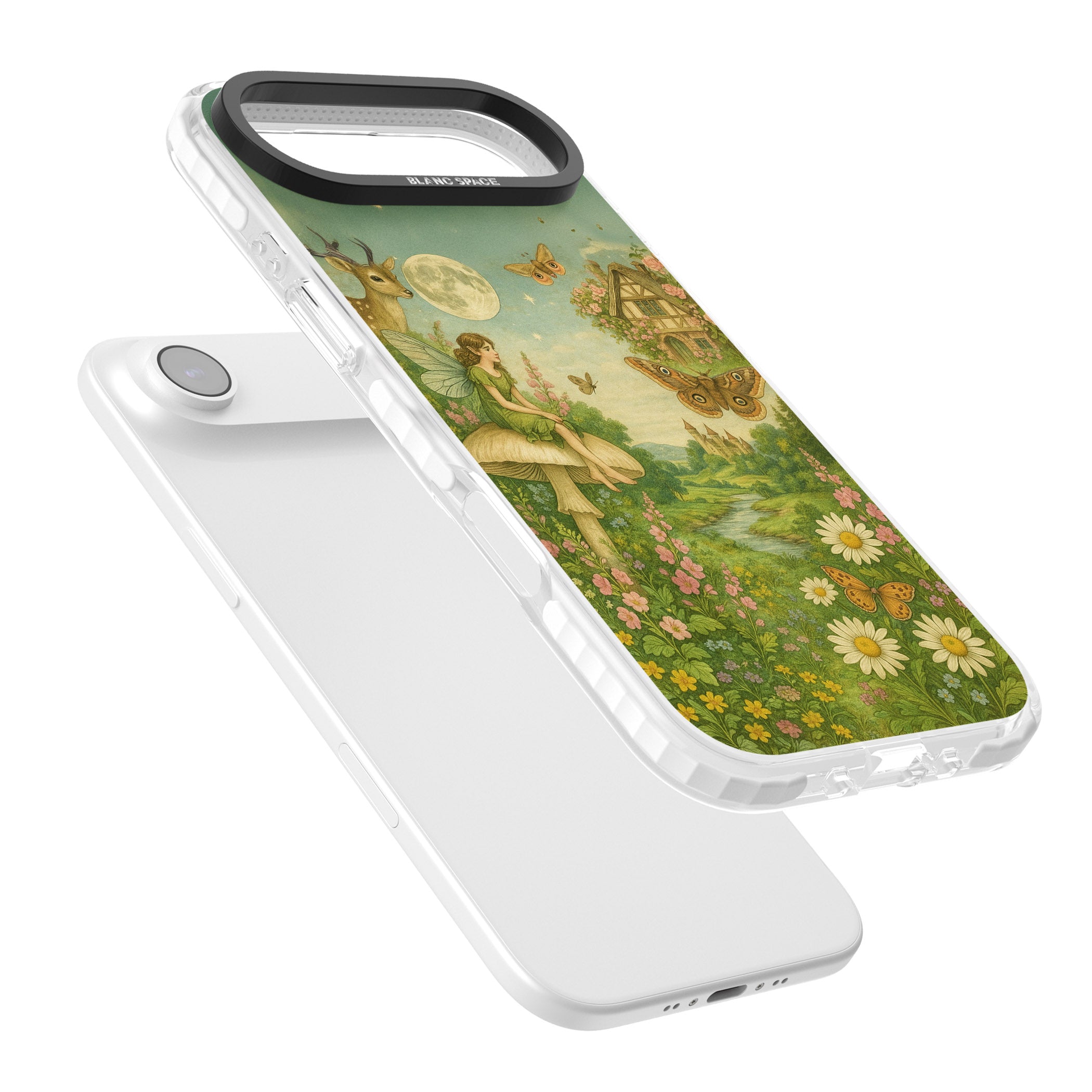 Cottage Fairy iPhone 17 Air Impact Pro Clear Phone Case Colours