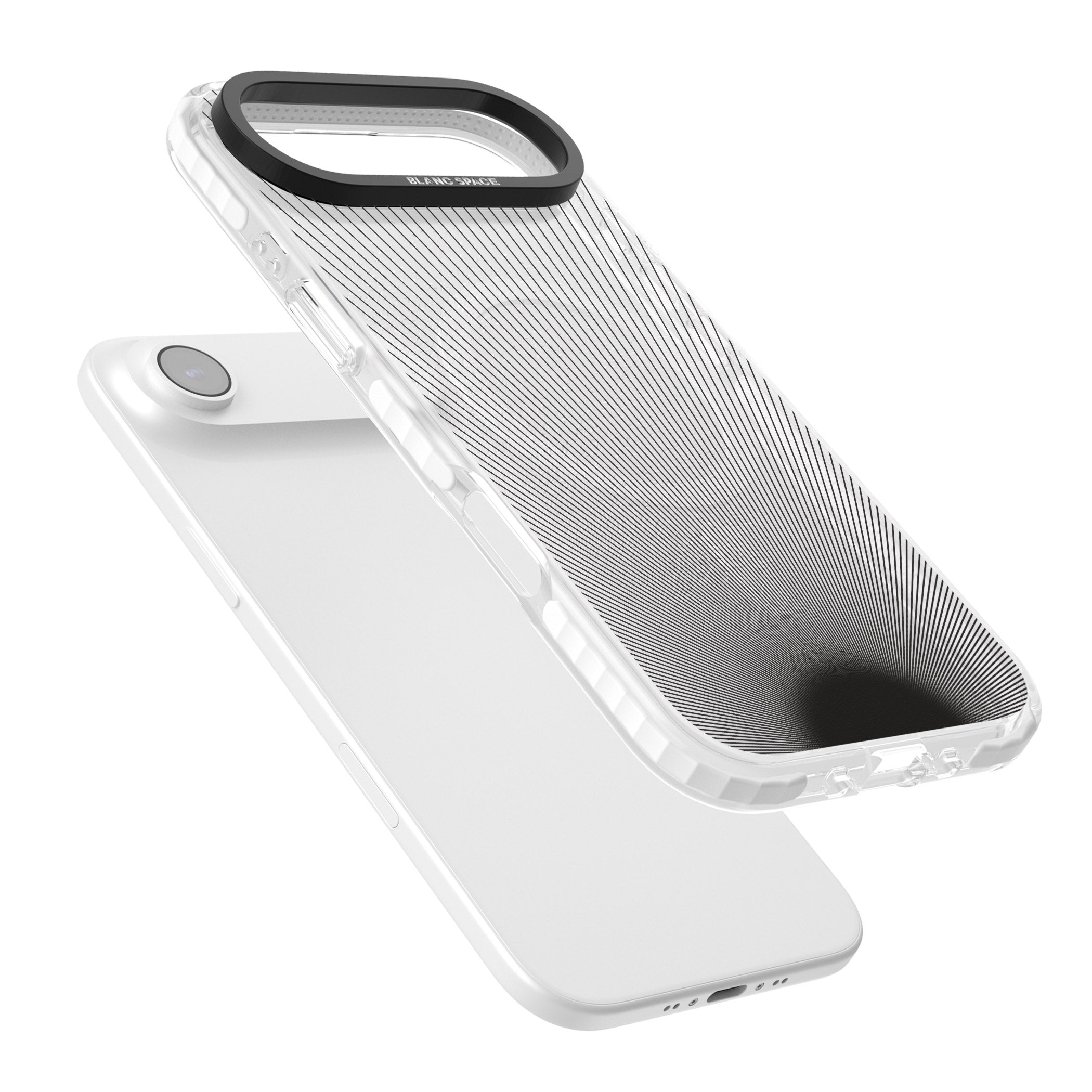 Linear Sunburst iPhone 17 Air Impact Pro Clear Phone Case Colours