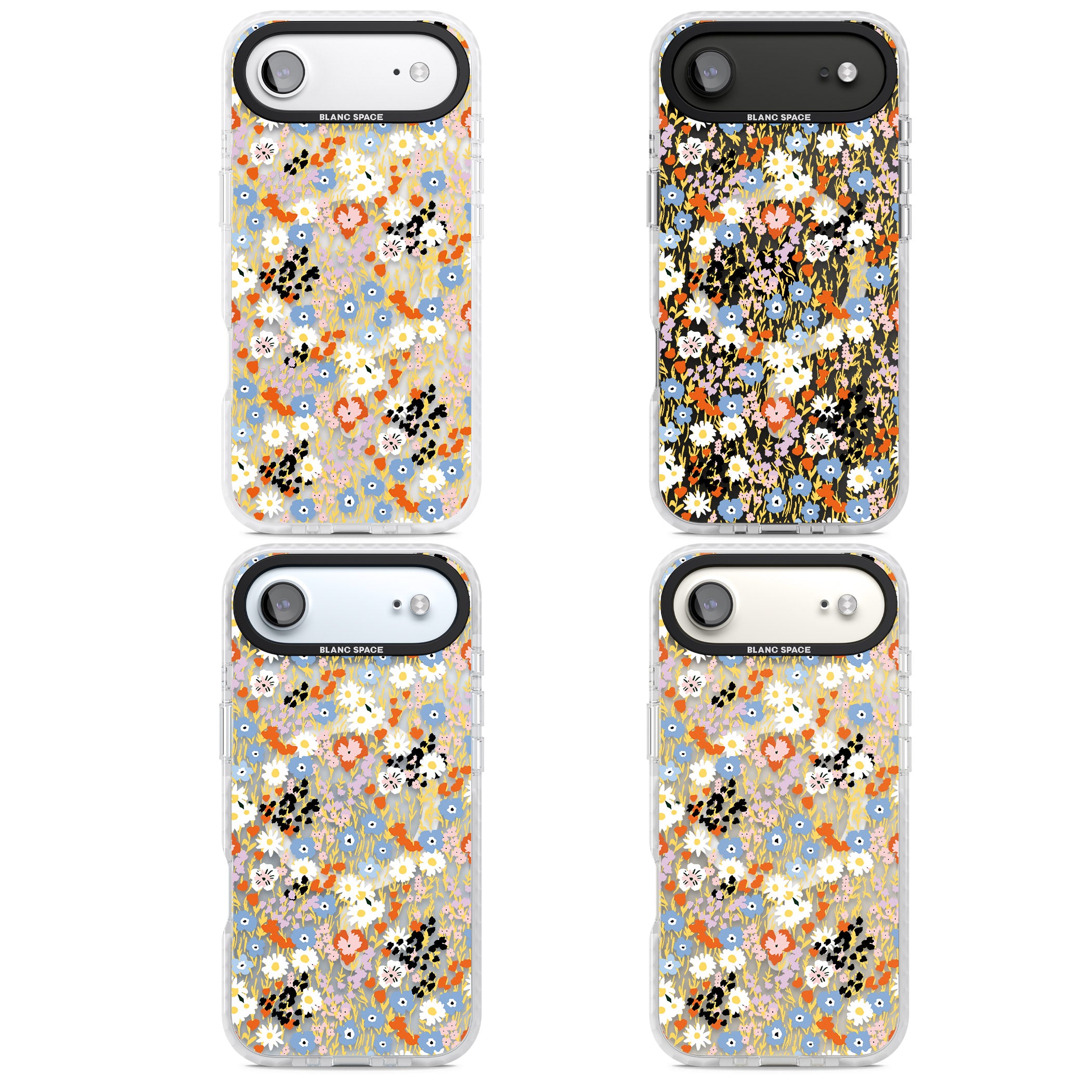 Floral Delight: Vibrant Blooms iPhone 17 Air Impact Pro Clear Phone Case APT Impact Protection