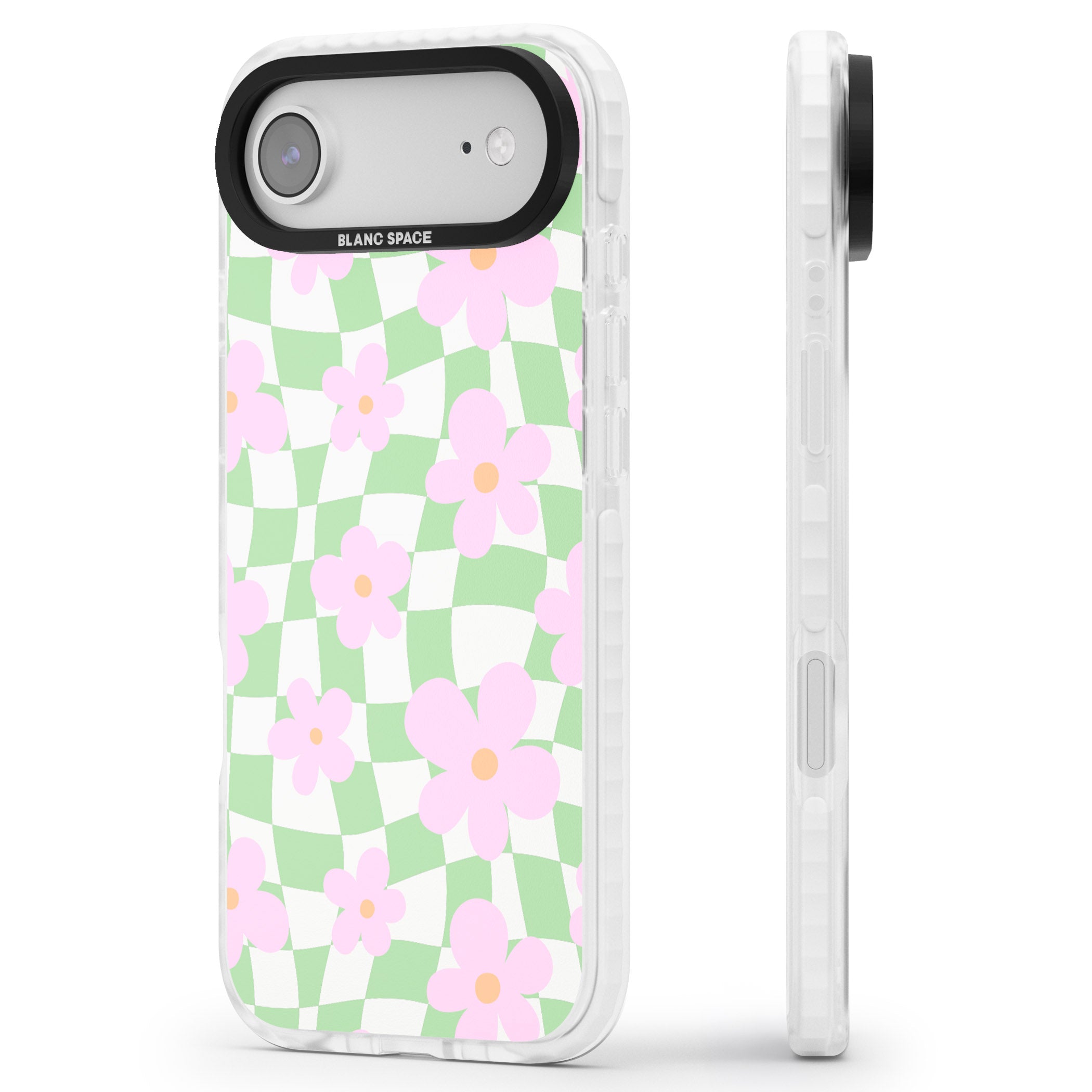 Spring Picnic iPhone 17 Air Impact Pro Clear Phone Case Side Profile