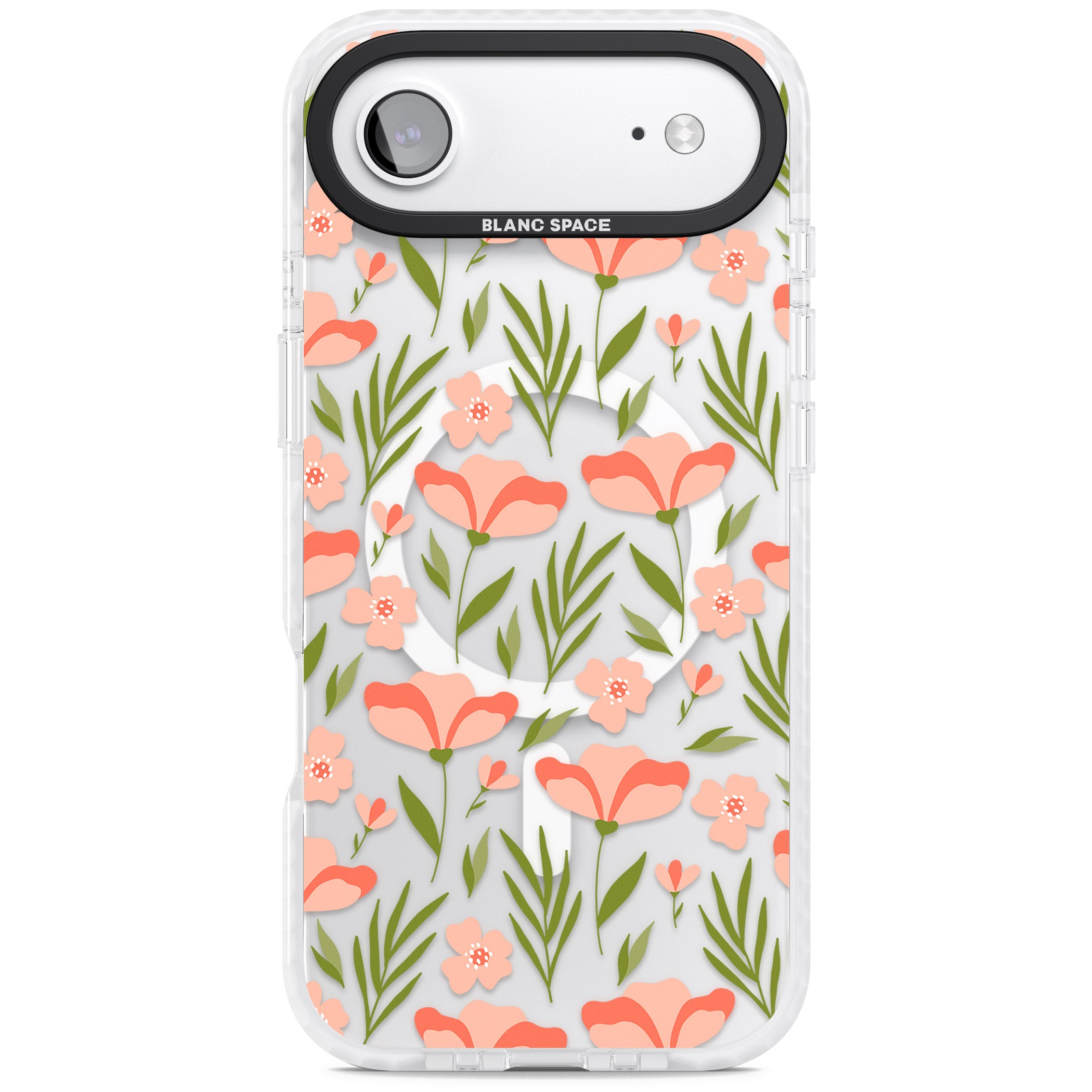 Blossom Bloom iPhone 17 Air Impact Pro Clear Phone Case