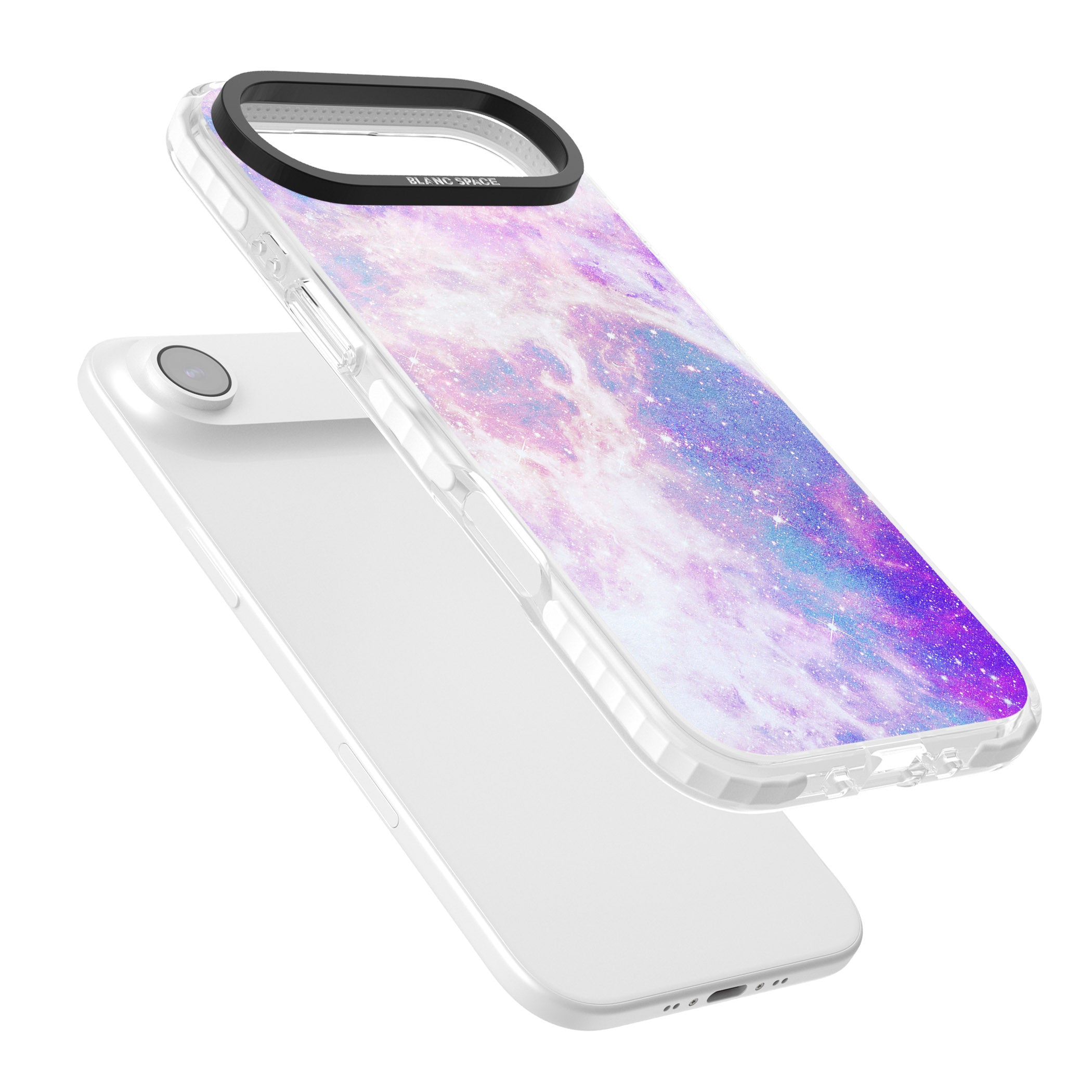 Pastel Galaxy iPhone 17 Air Impact Pro Clear Phone Case Colours