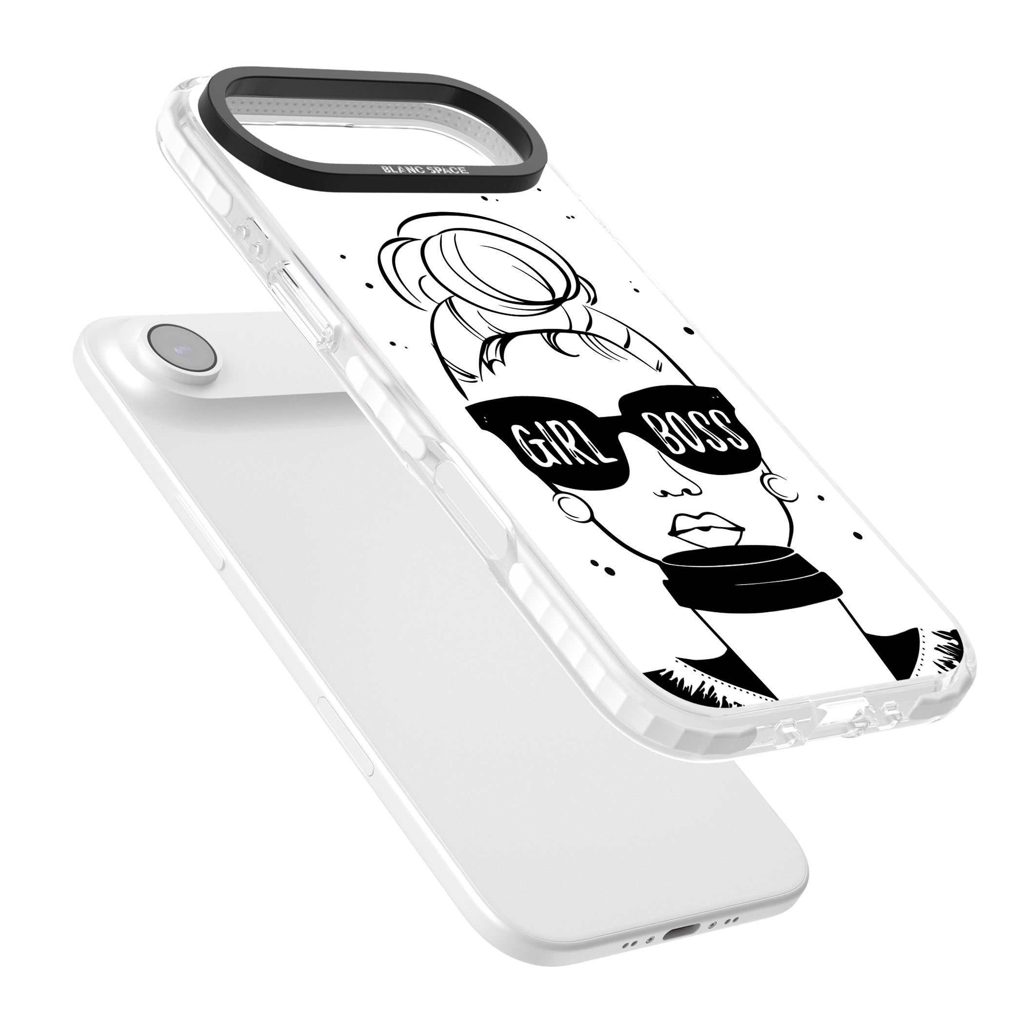 Girl Boss iPhone 17 Air Impact Pro Clear Phone Case Colours