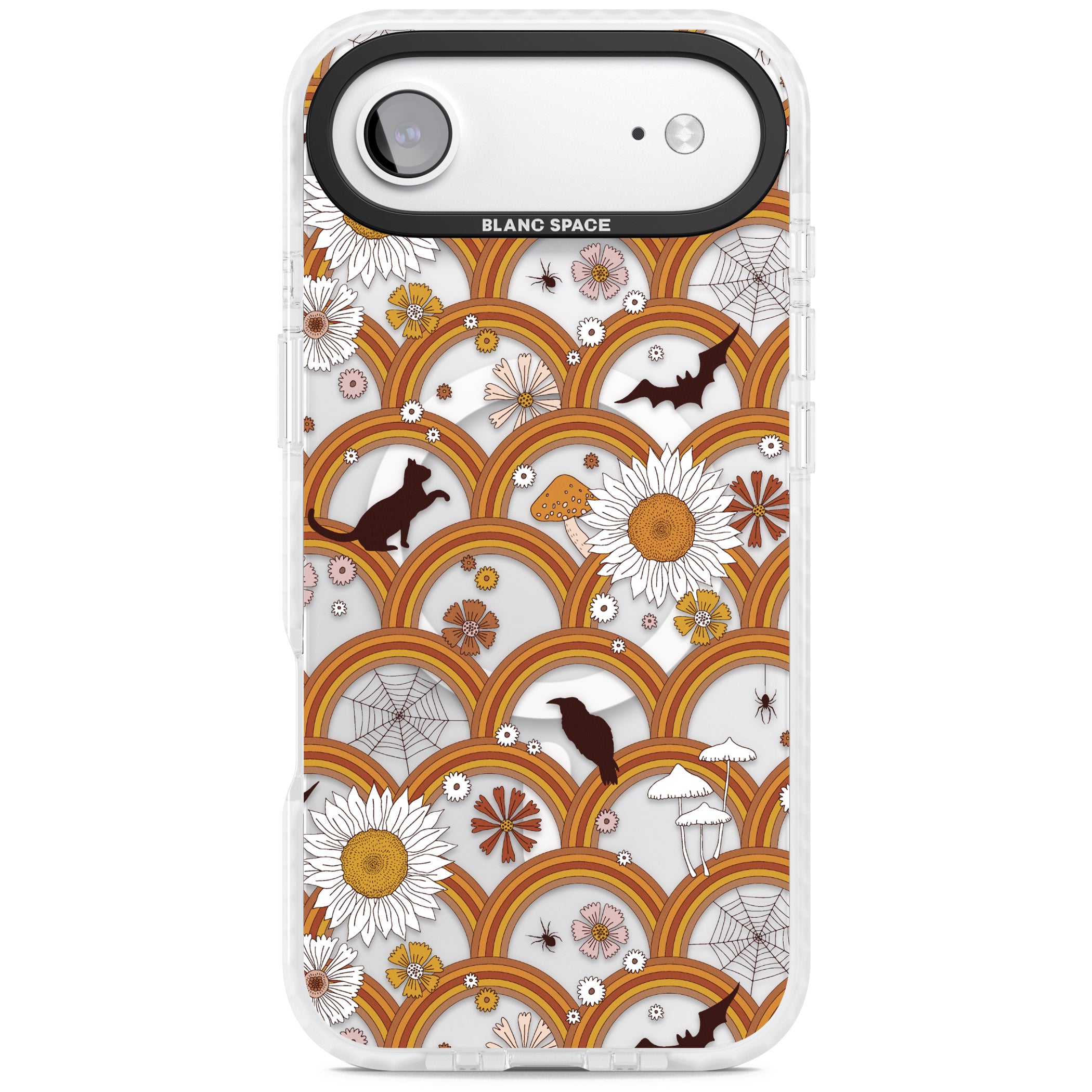 Halloween Rainbows iPhone 17 Air Impact Pro Clear Phone Case