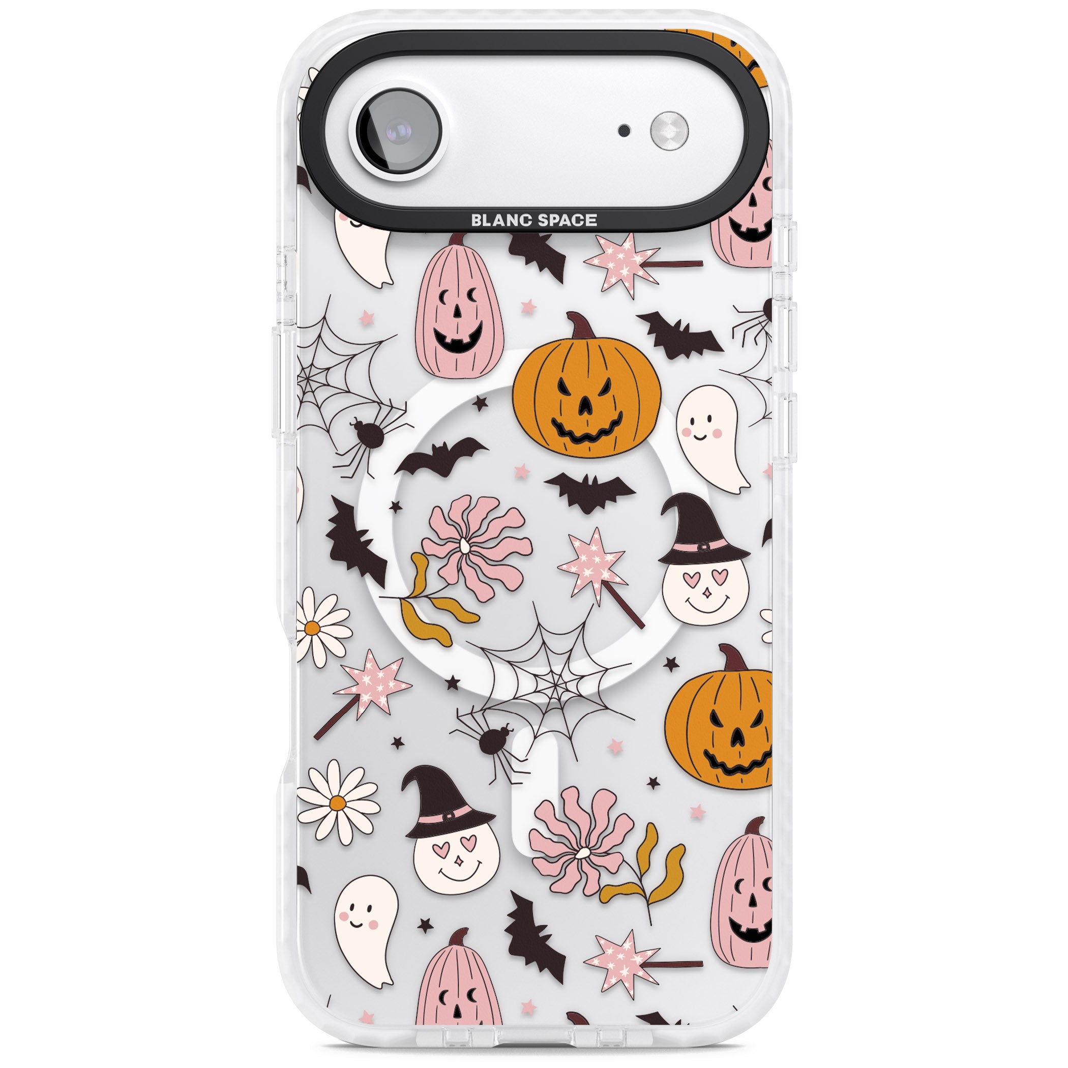 Spooky Mix iPhone 17 Air Impact Pro Clear Phone Case