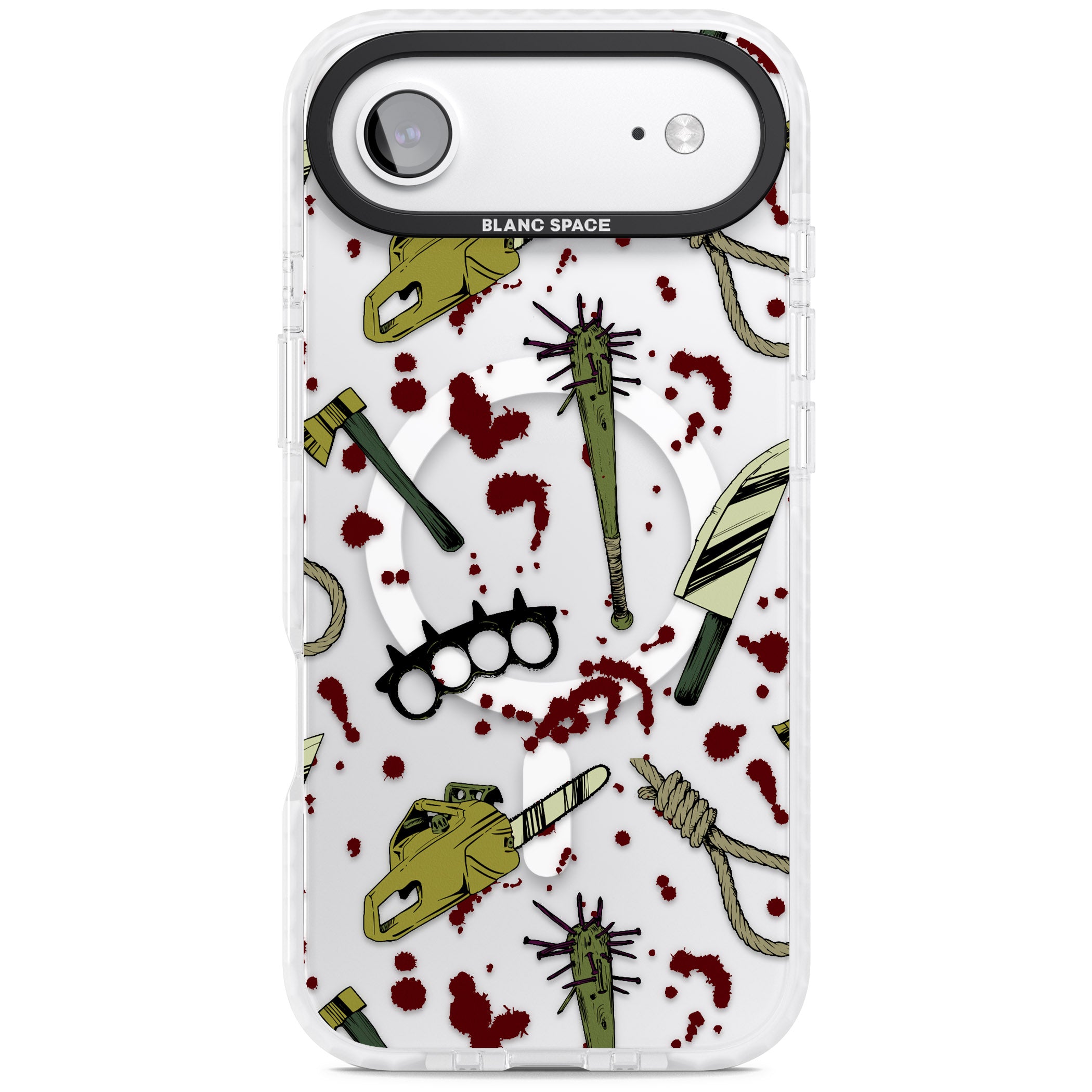 Movie Massacre iPhone 17 Air Impact Pro Clear Phone Case