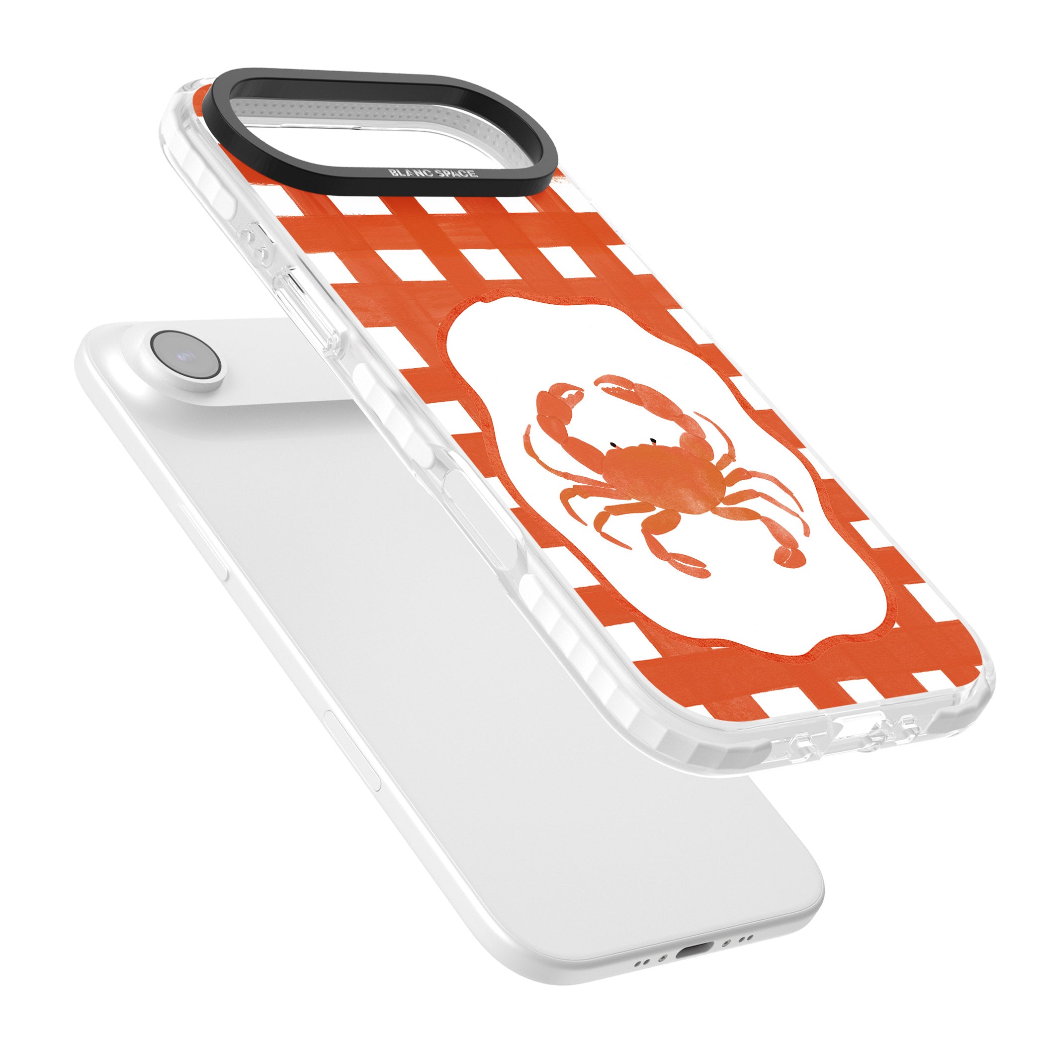 Red Lobster iPhone 17 Air Impact Pro Clear Phone Case Colours