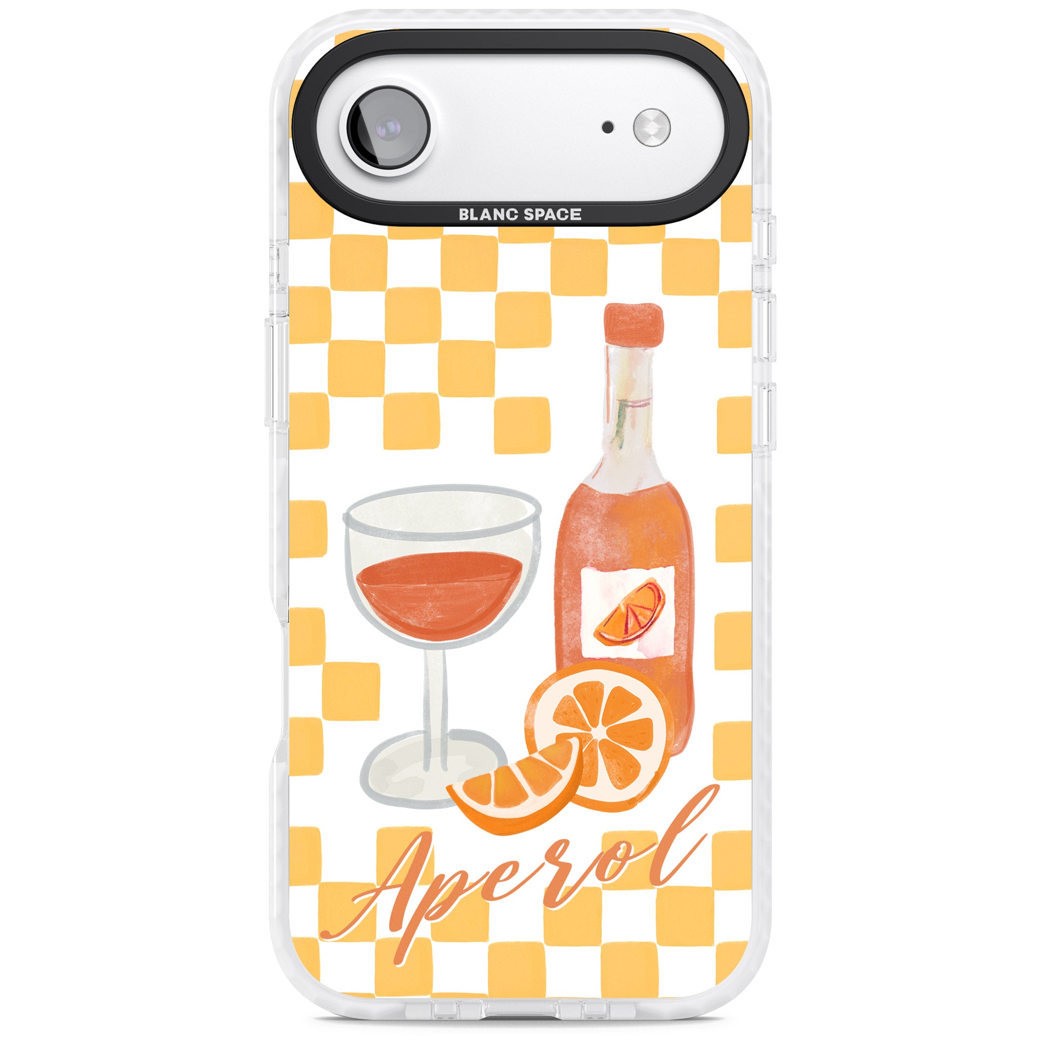 Checked Spritz iPhone 17 Air Impact Pro Clear Phone Case