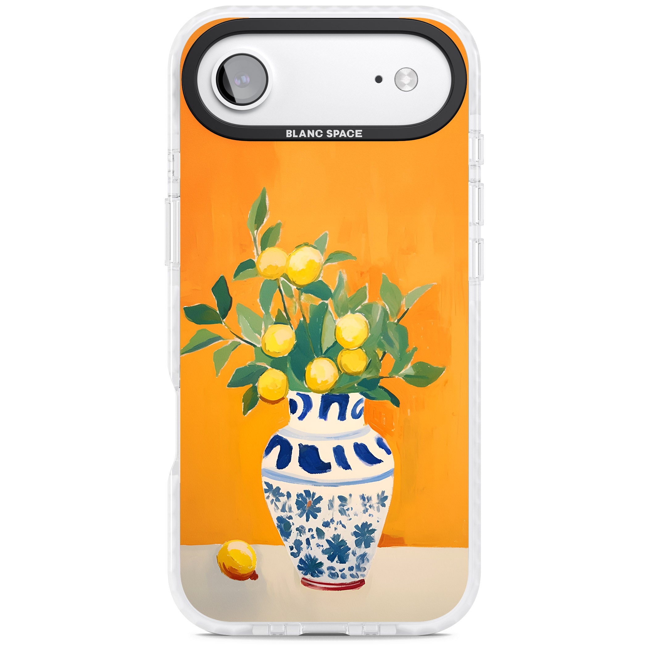 Lemon Vase iPhone 17 Air Impact Pro Clear Phone Case