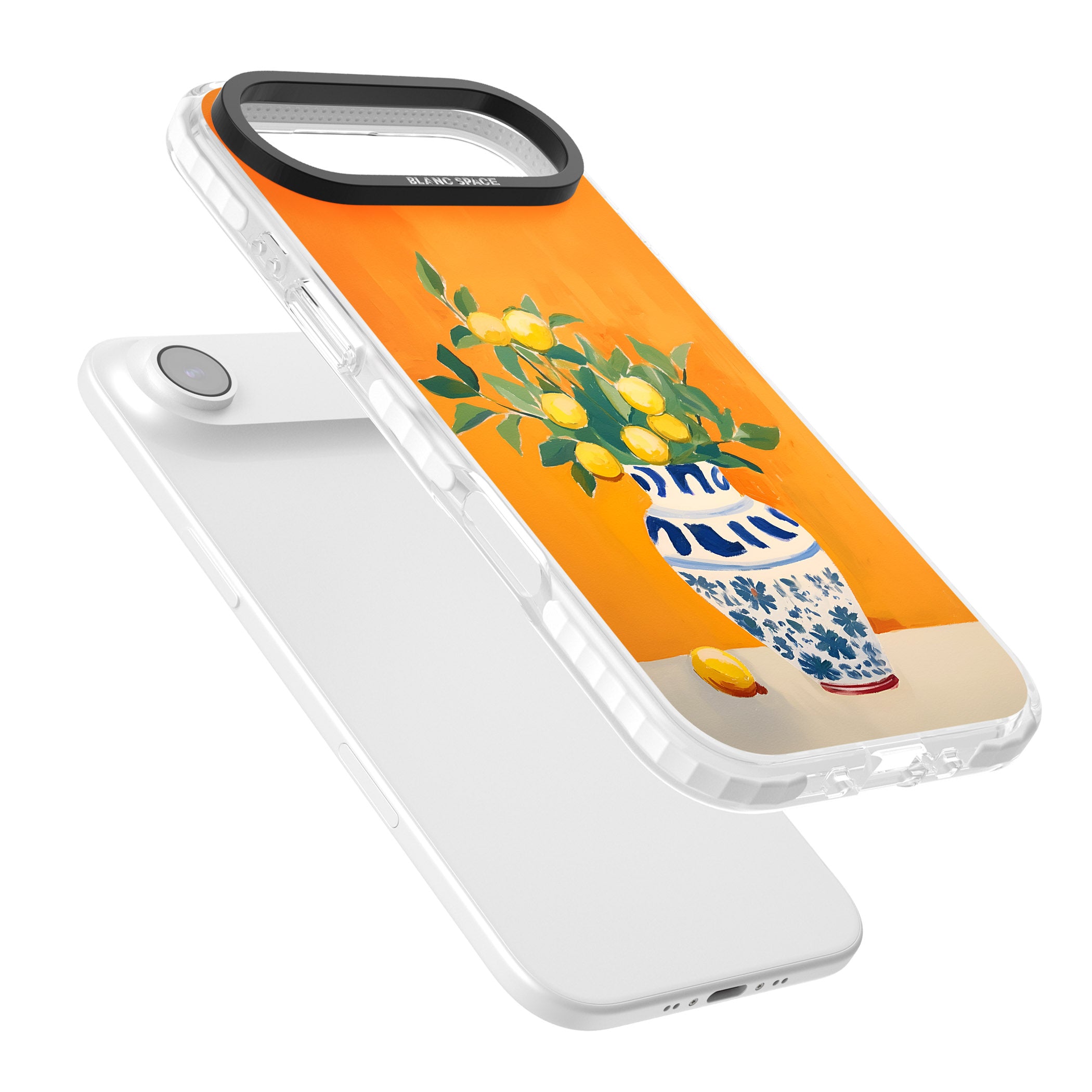 Lemon Vase iPhone 17 Air Impact Pro Clear Phone Case Colours