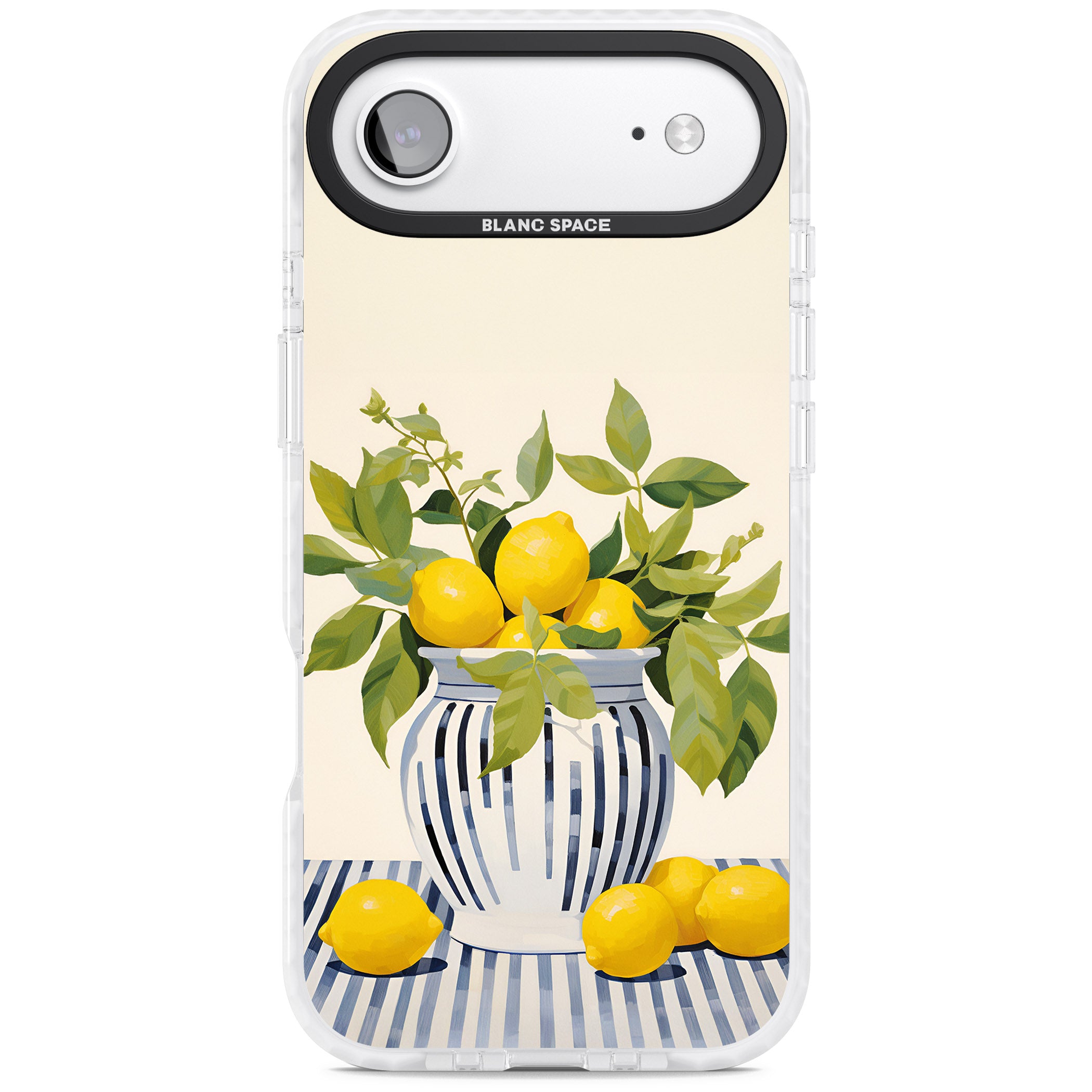 Lemon Plant Vase iPhone 17 Air Impact Pro Clear Phone Case