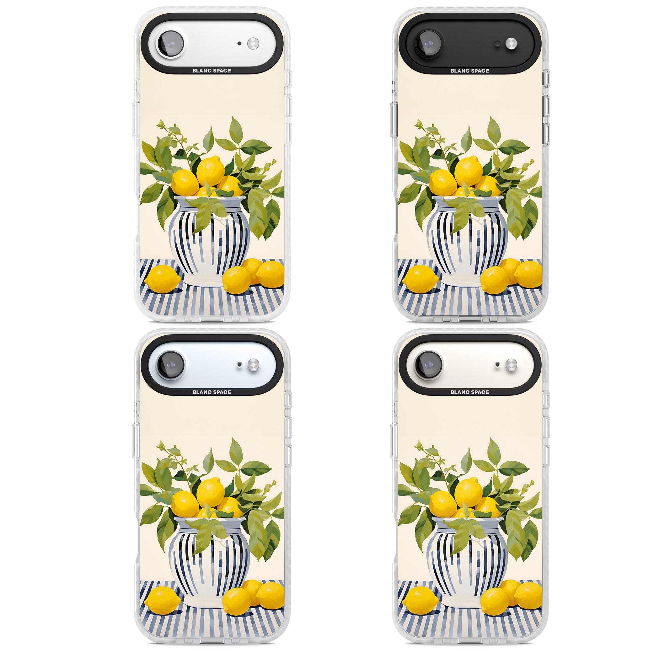 Lemon Plant Vase iPhone 17 Air Impact Pro Clear Phone Case APT Impact Protection