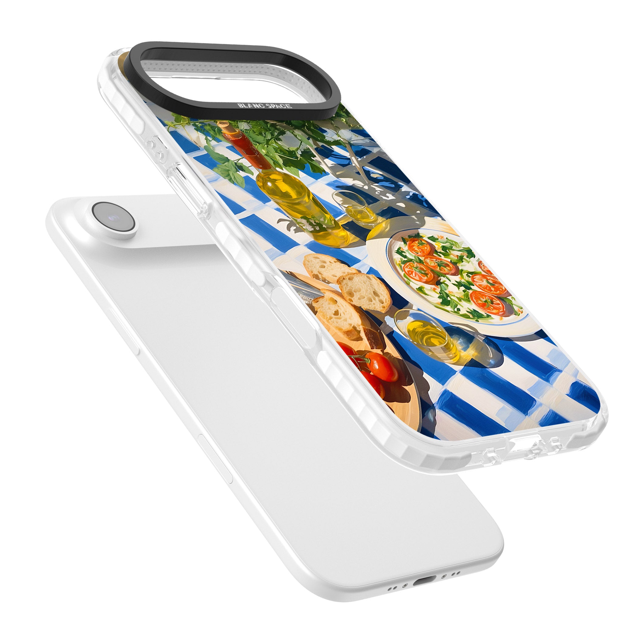 Caprese Salad iPhone 17 Air Impact Pro Clear Phone Case Colours