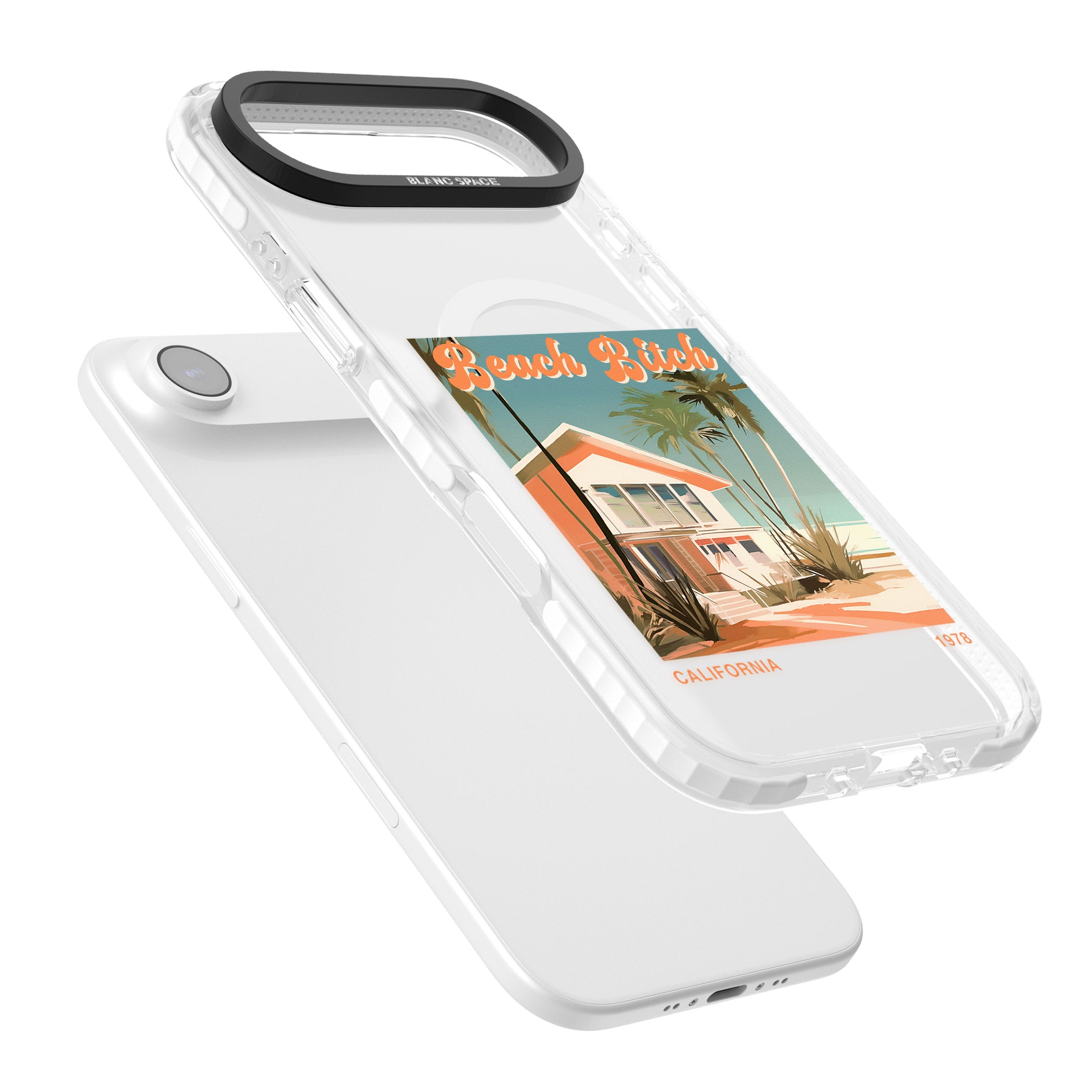Beach B*tch iPhone 17 Air Impact Pro Clear Phone Case Colours