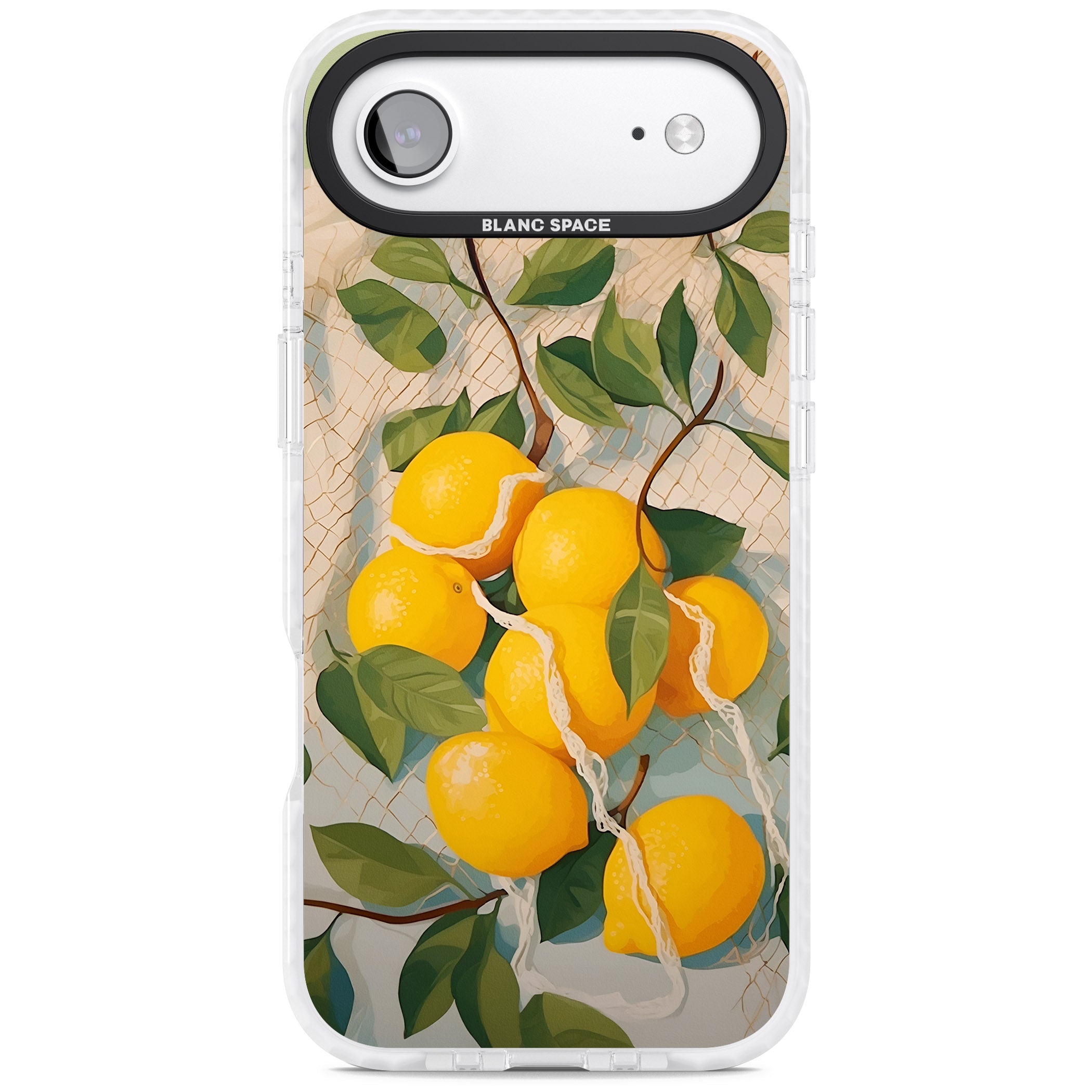 Lemon Vines iPhone 17 Air Impact Pro Clear Phone Case
