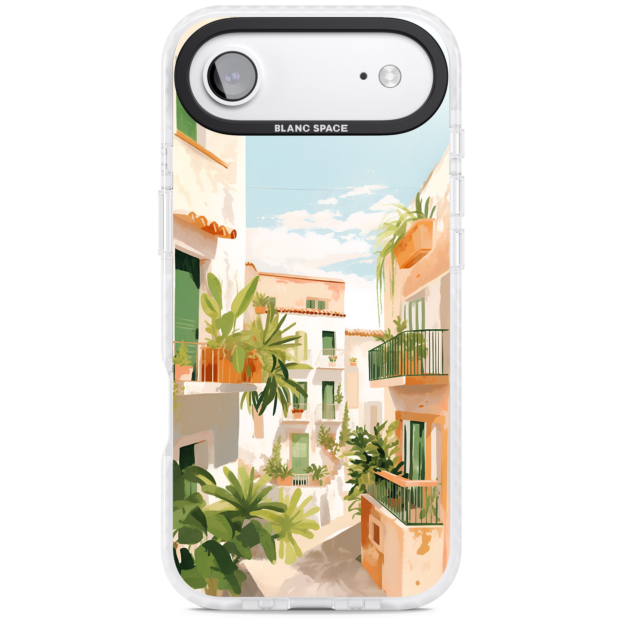 Tuscan Balconies iPhone 17 Air Impact Pro Clear Phone Case