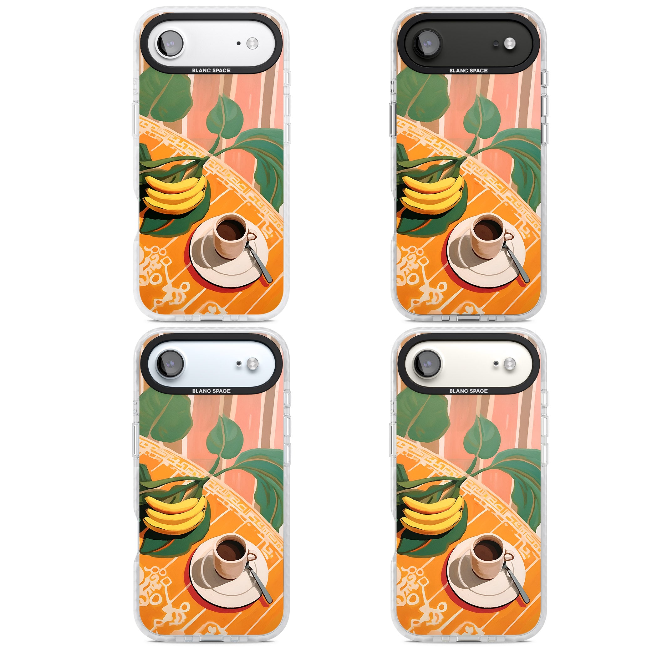 Mediterranean Breakfast iPhone 17 Air Impact Pro Clear Phone Case APT Impact Protection