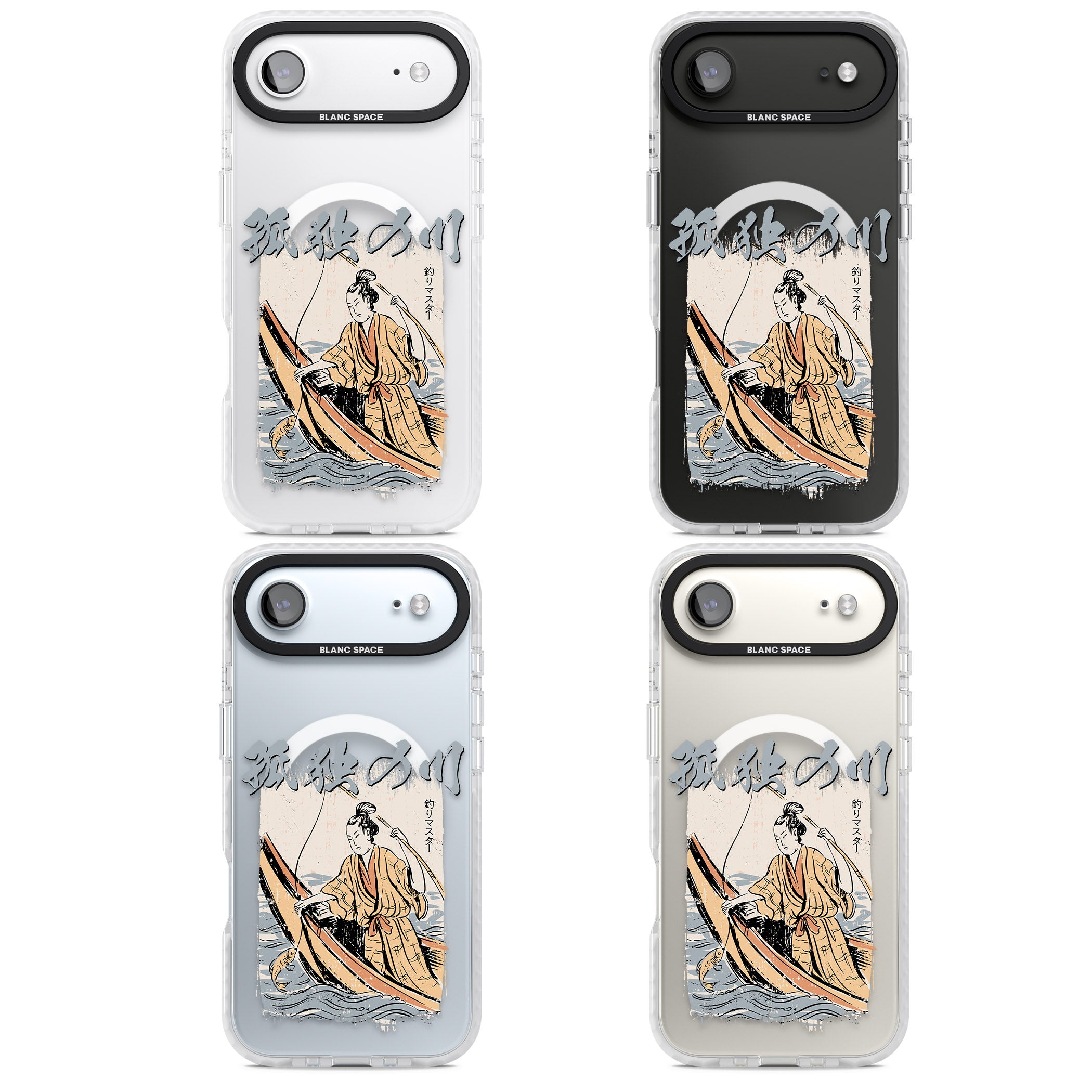 Japanese River iPhone 17 Air Impact Pro Clear Phone Case APT Impact Protection