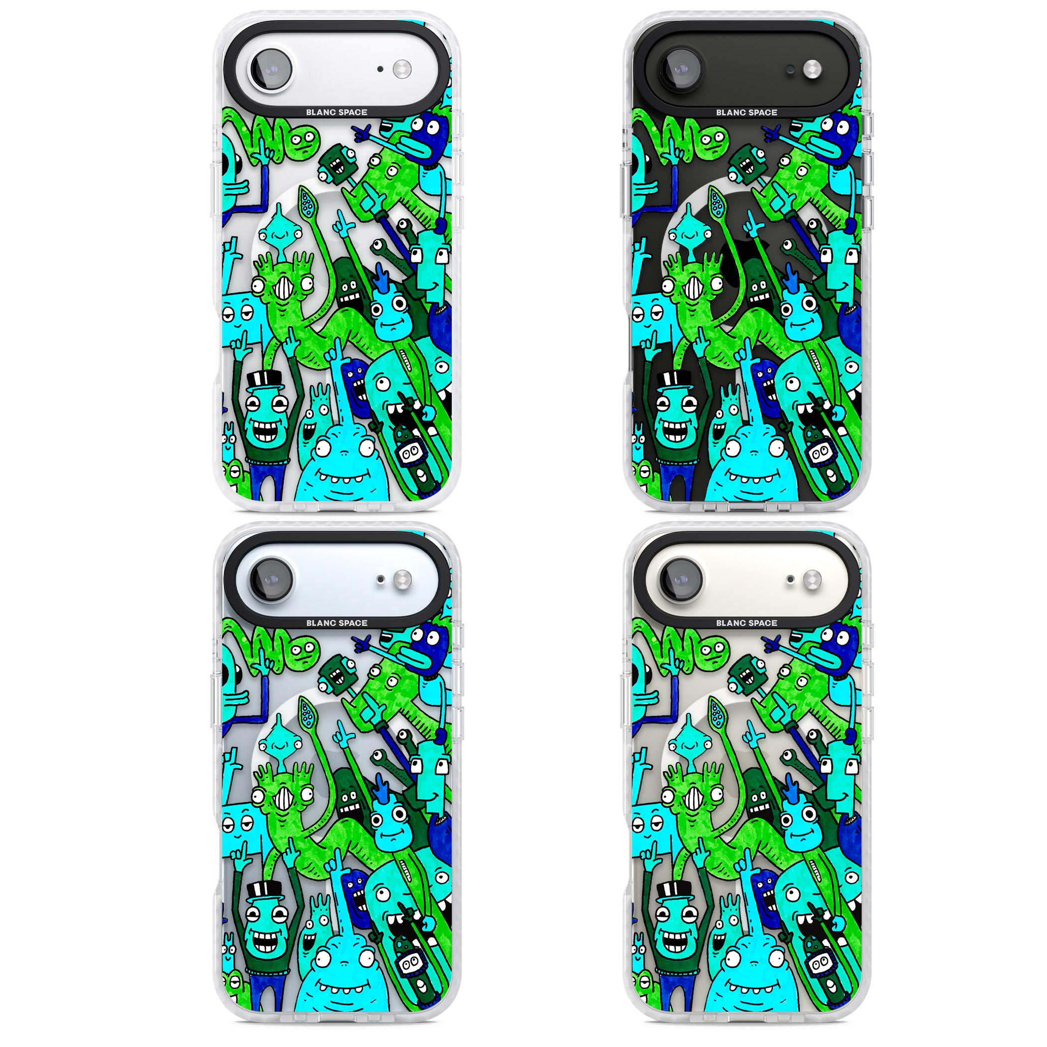 Don'T Point iPhone 17 Air Impact Pro Clear Phone Case APT Impact Protection