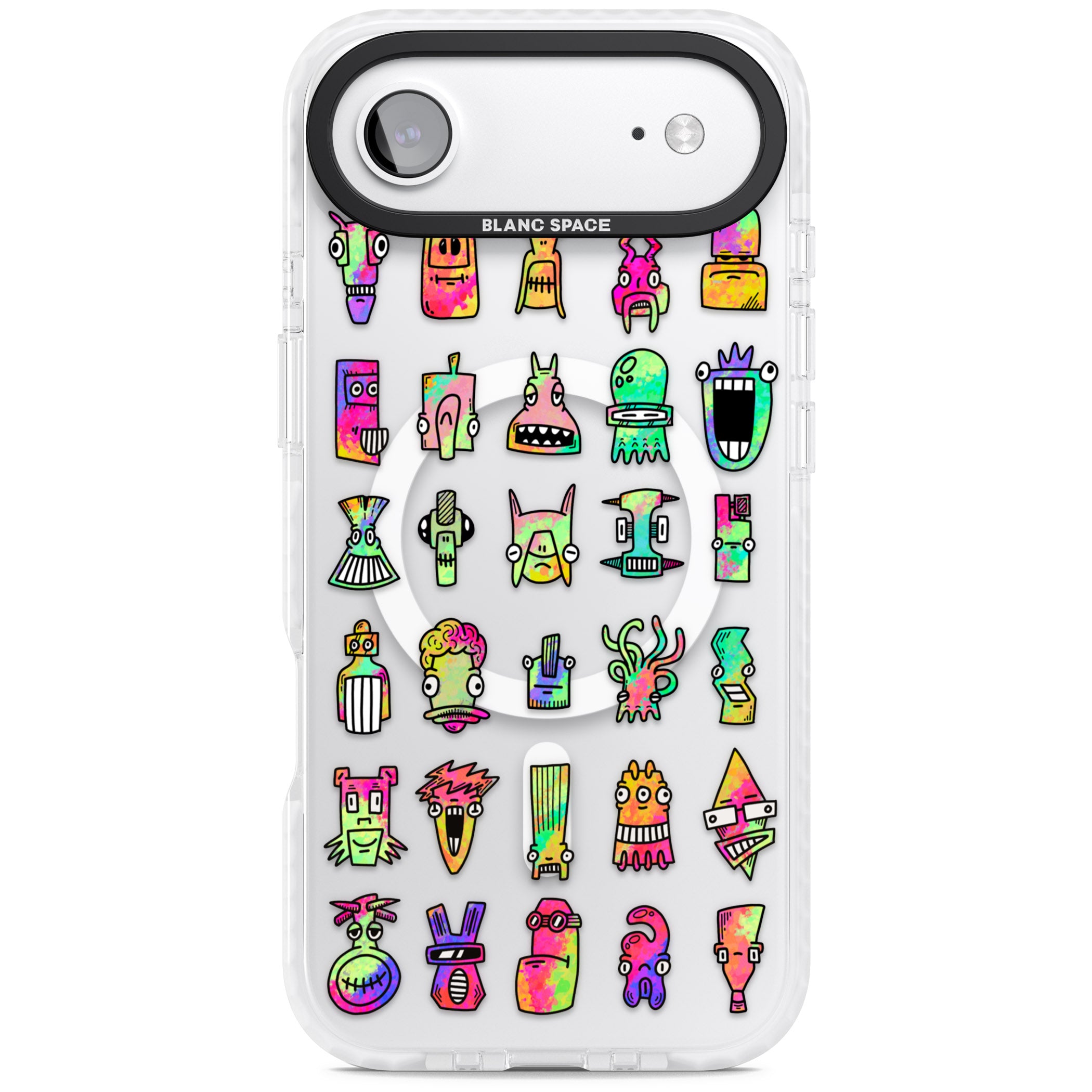 Splashy Friends iPhone 17 Air Impact Pro Clear Phone Case