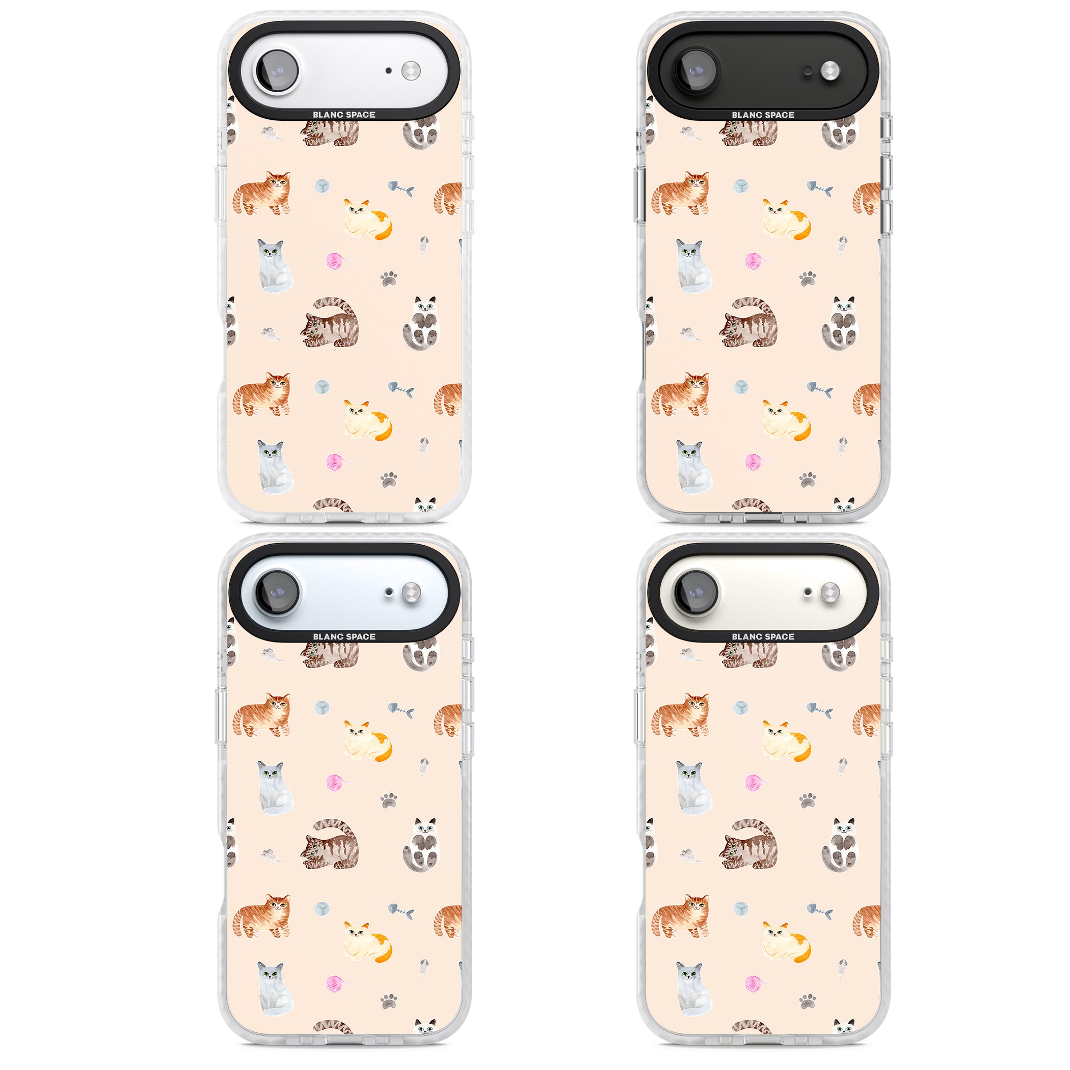 Cat Playground iPhone 17 Air Impact Pro Clear Phone Case APT Impact Protection