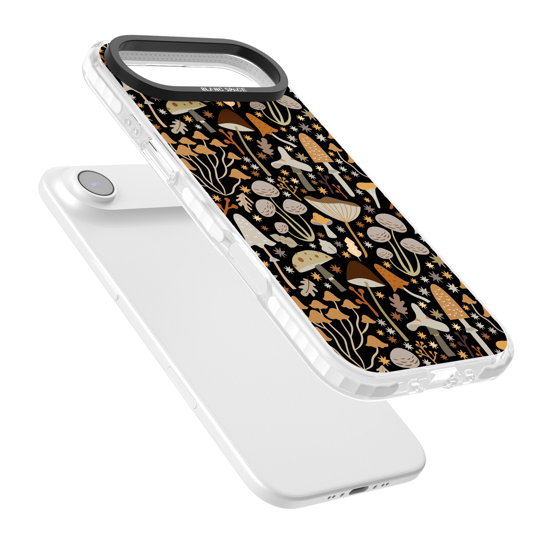 Mushroom Dream Pattern iPhone 17 Air Impact Pro Clear Phone Case Colours