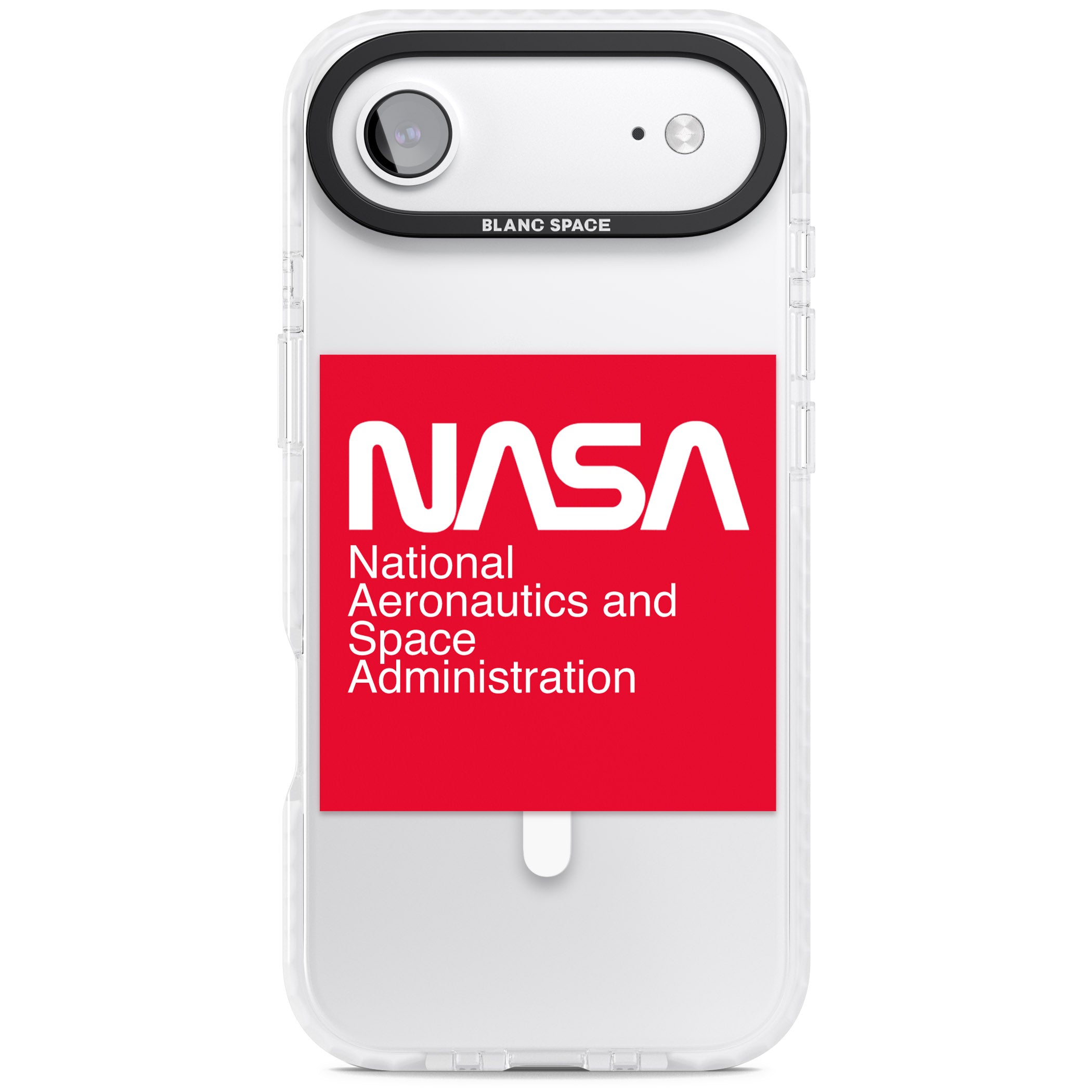 Nasa The Worm Box iPhone 17 Air Impact Pro Clear Phone Case
