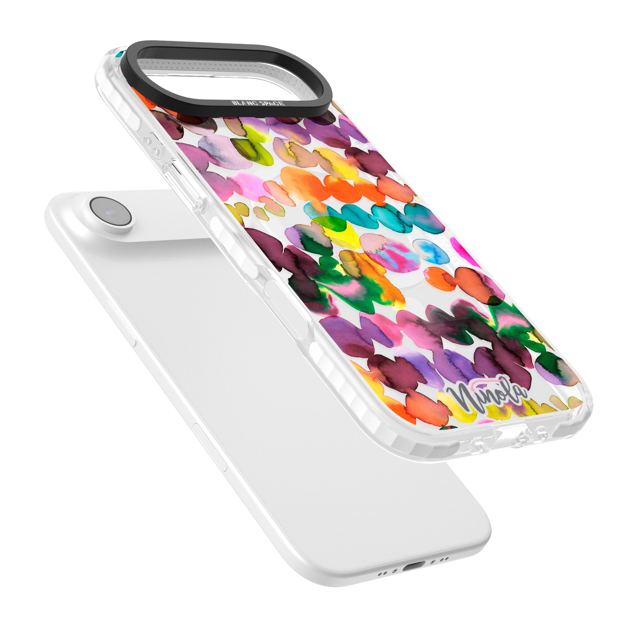 Ink Splash Hues iPhone 17 Air Impact Pro Clear Phone Case Colours