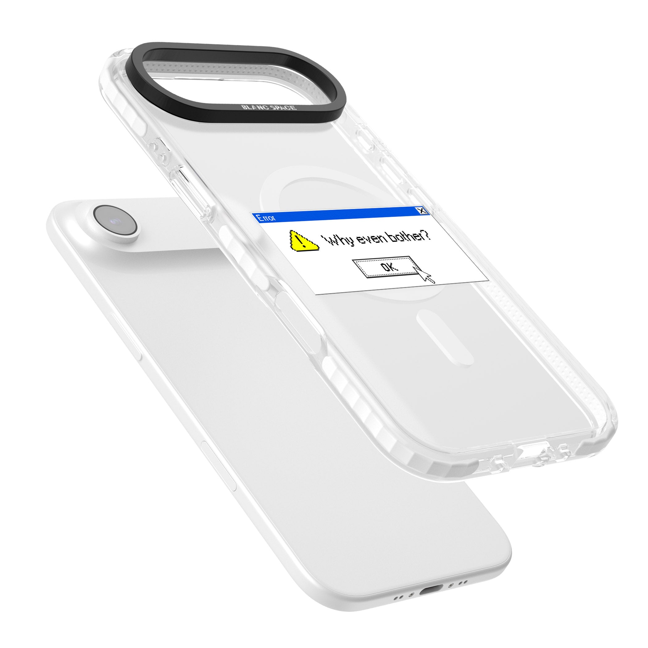 Why Even Bother Exe iPhone 17 Air Impact Pro Clear Phone Case Colours