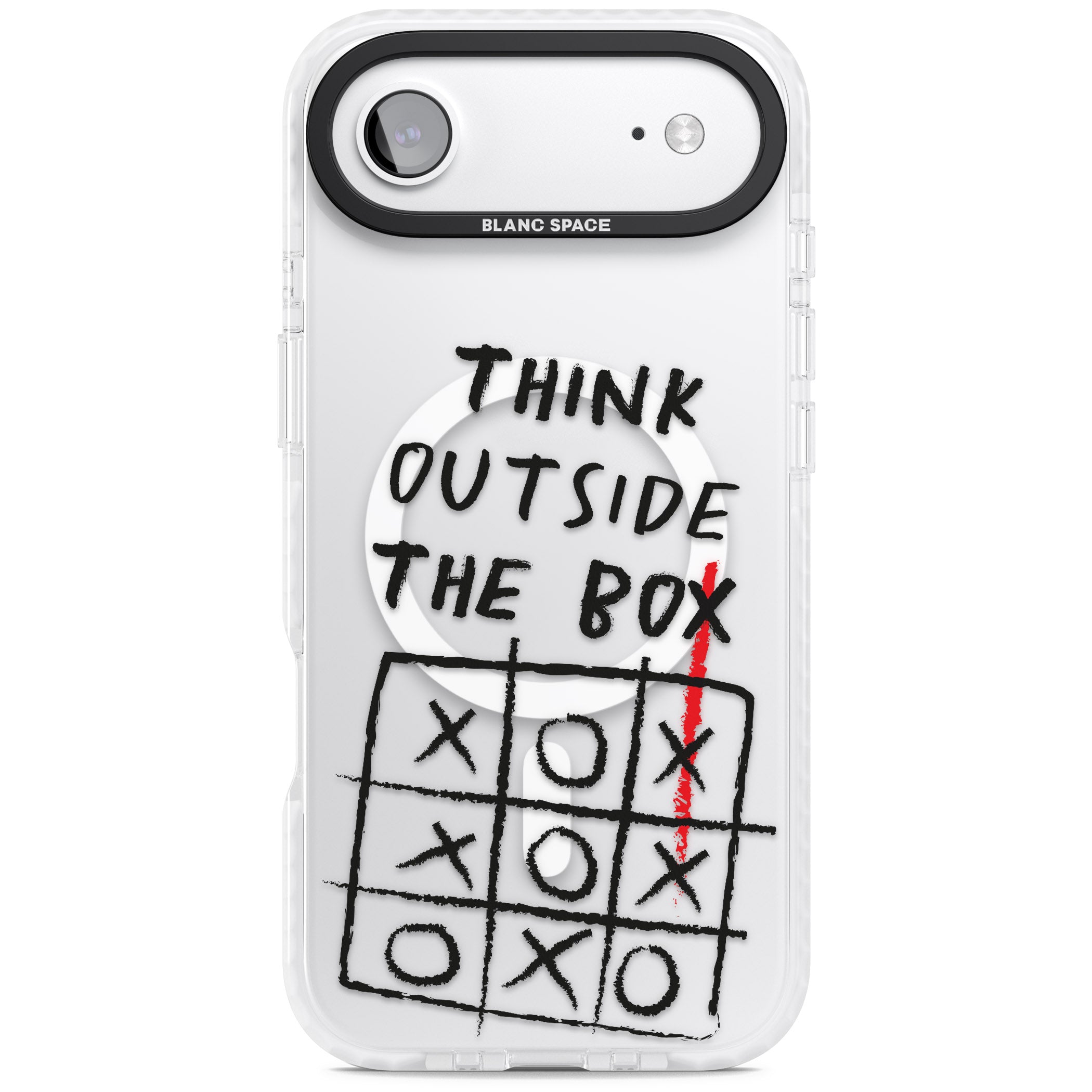 Think Outside The Box iPhone 17 Air Impact Pro Clear Phone Case
