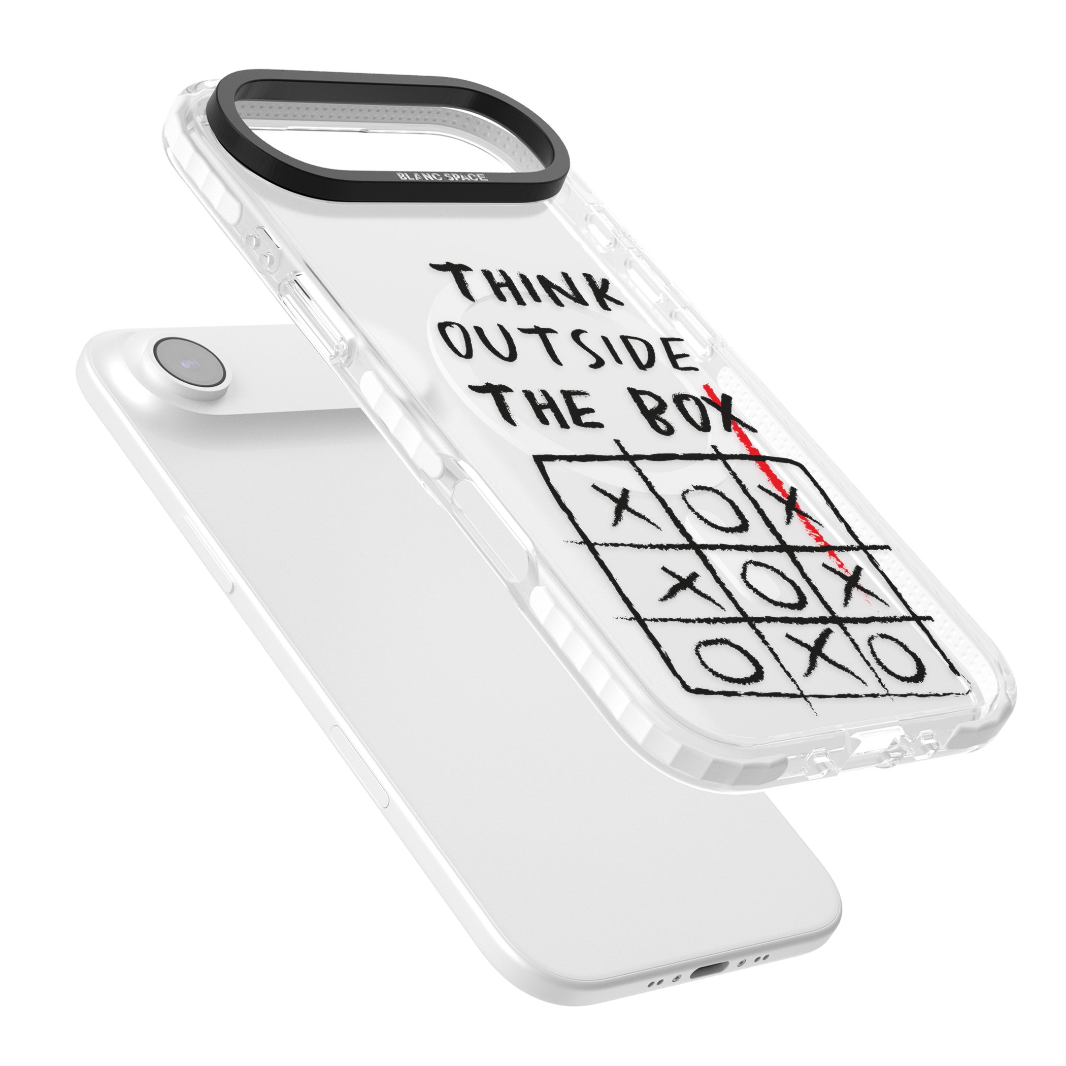 Think Outside The Box iPhone 17 Air Impact Pro Clear Phone Case Colours