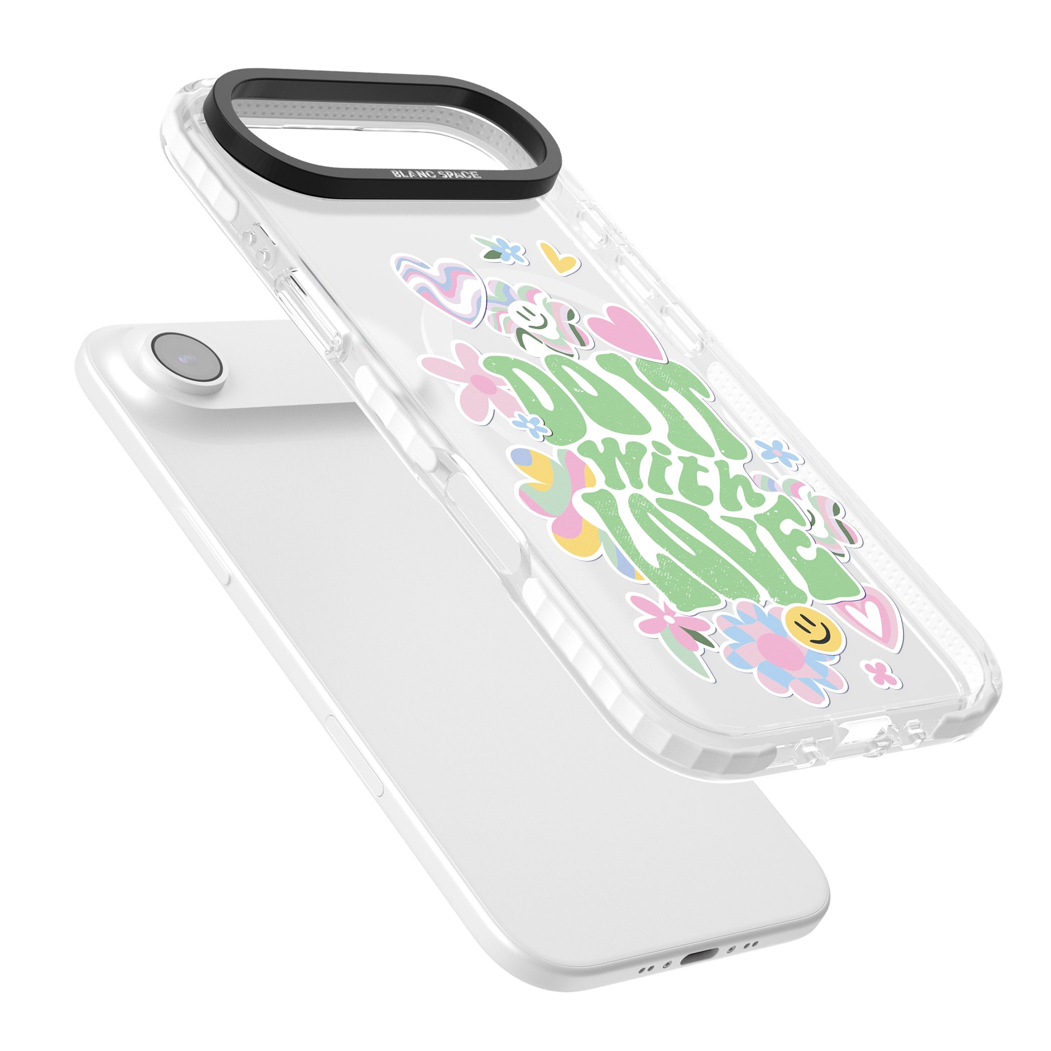 Do It With Love iPhone 17 Air Impact Pro Clear Phone Case Colours