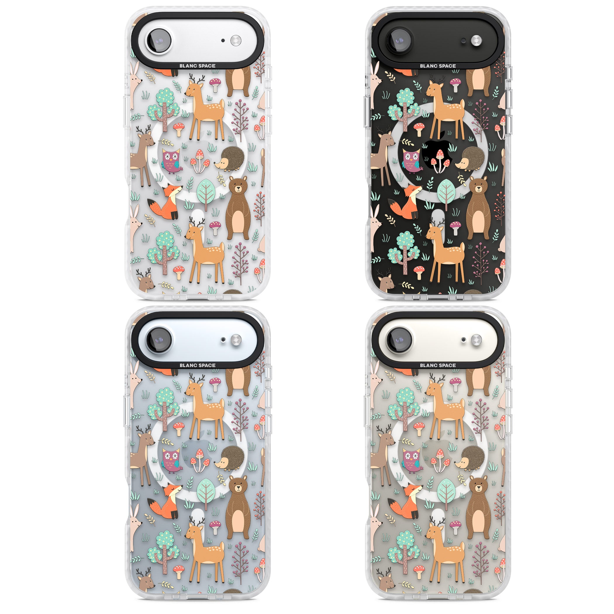 Wildlife Pattern iPhone 17 Air Impact Pro Clear Phone Case APT Impact Protection