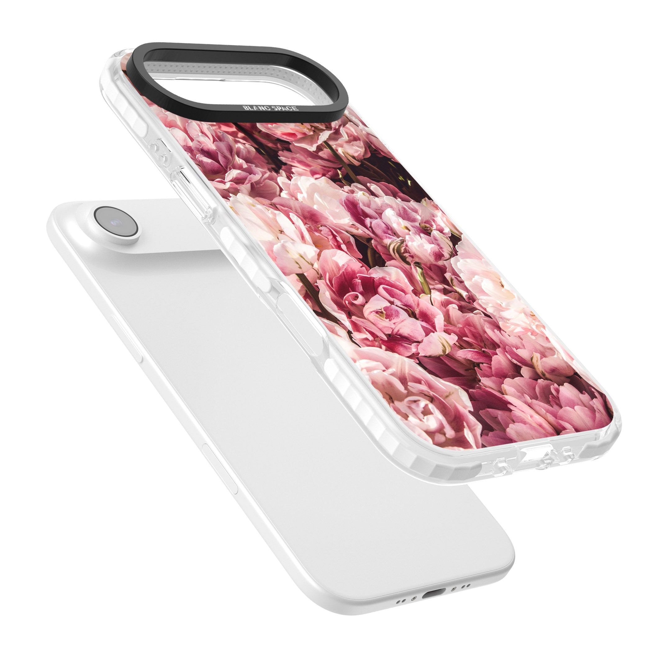 Petal Blush iPhone 17 Air Impact Pro Clear Phone Case Colours