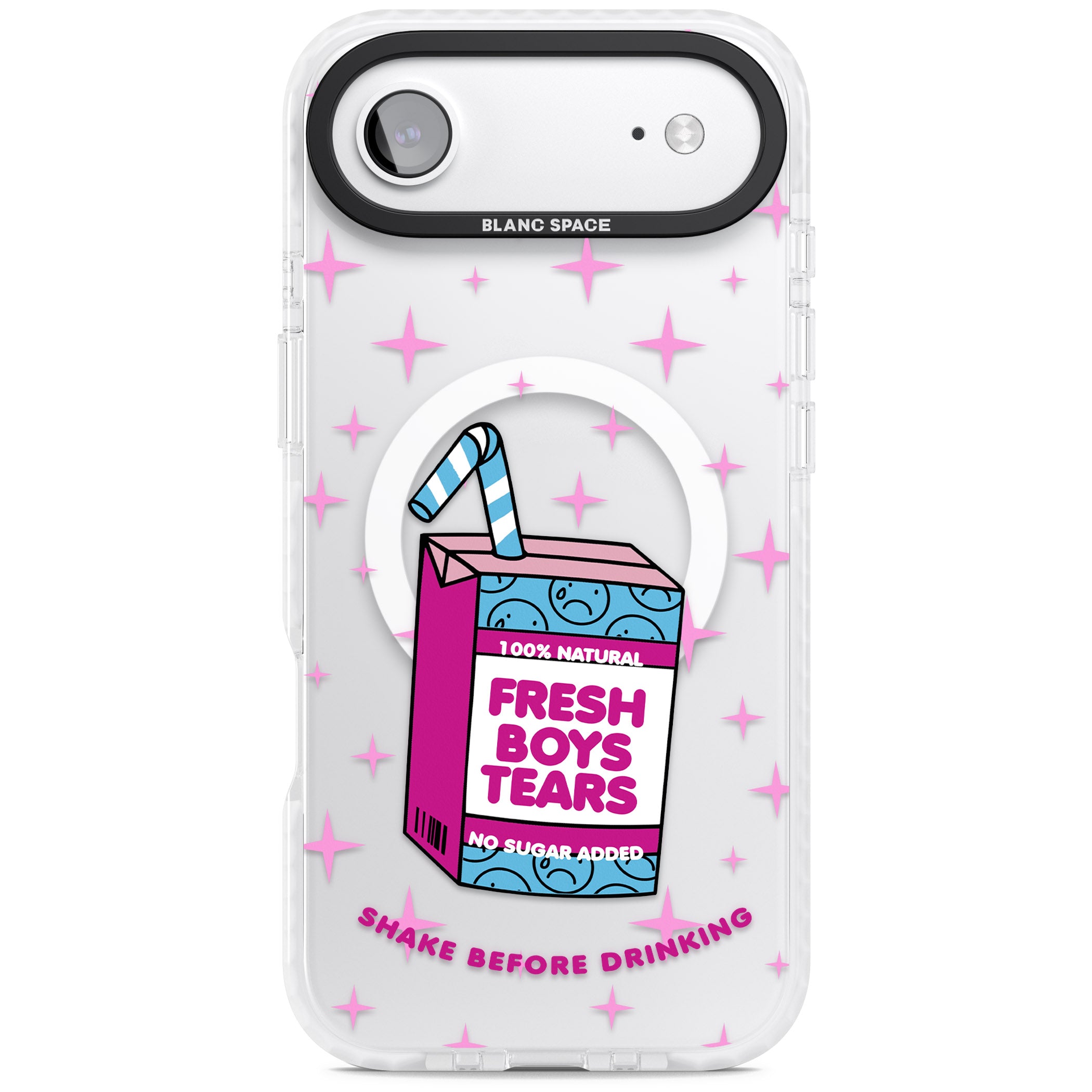 Boy Tears iPhone 17 Air Impact Pro Clear Phone Case