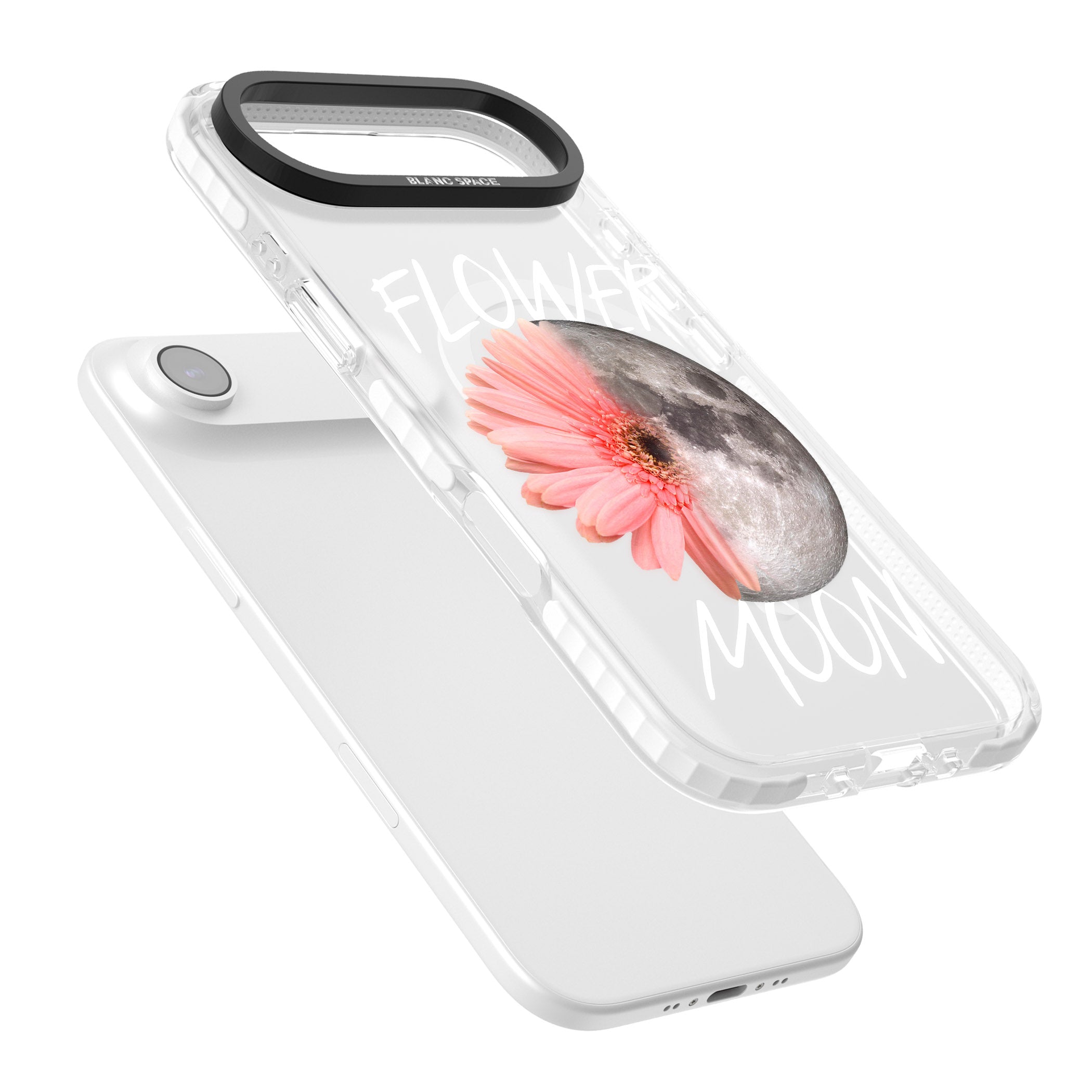 Flower Moon iPhone 17 Air Impact Pro Clear Phone Case Colours