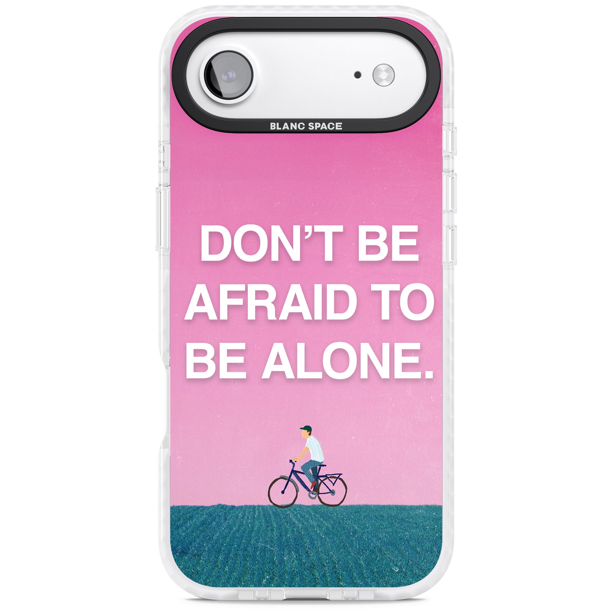 Don'T Be Afraid To Be Alone iPhone 17 Air Impact Pro Clear Phone Case