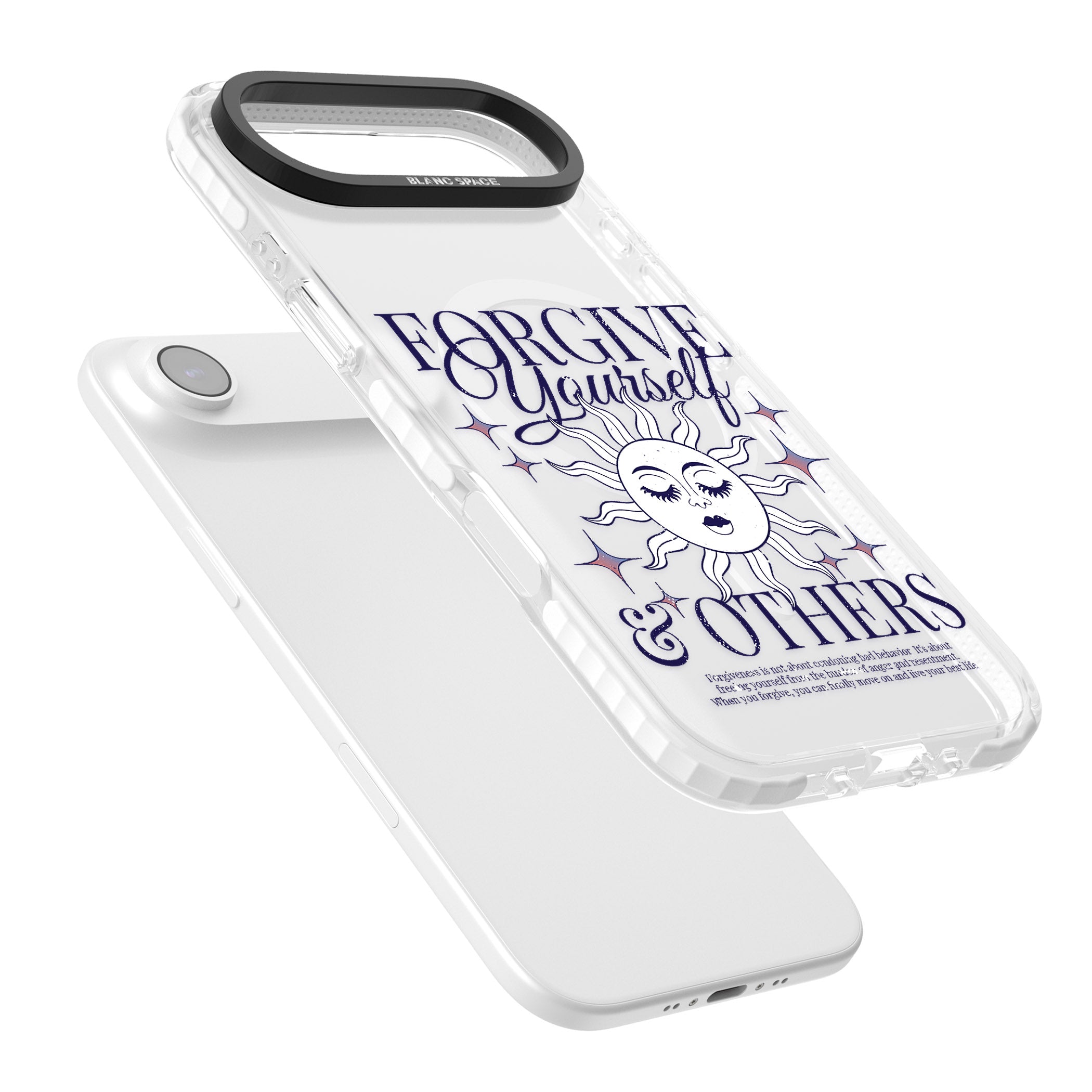 Forgiveness iPhone 17 Air Impact Pro Clear Phone Case Colours