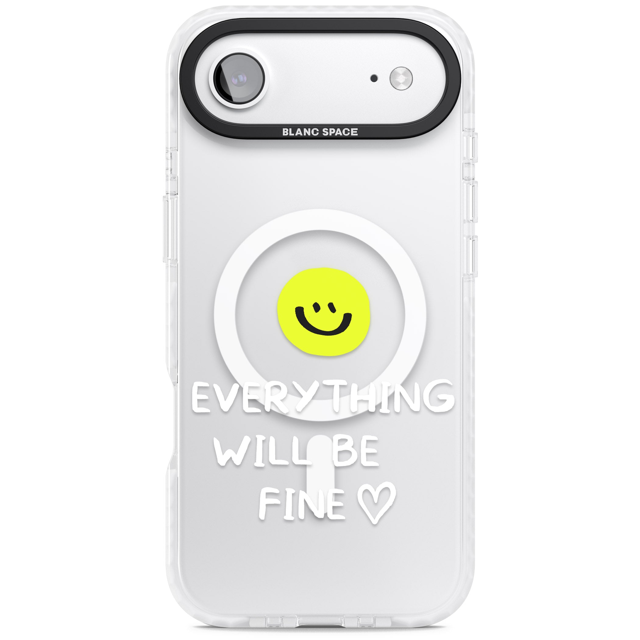 Everything Will Be Fine iPhone 17 Air Impact Pro Clear Phone Case