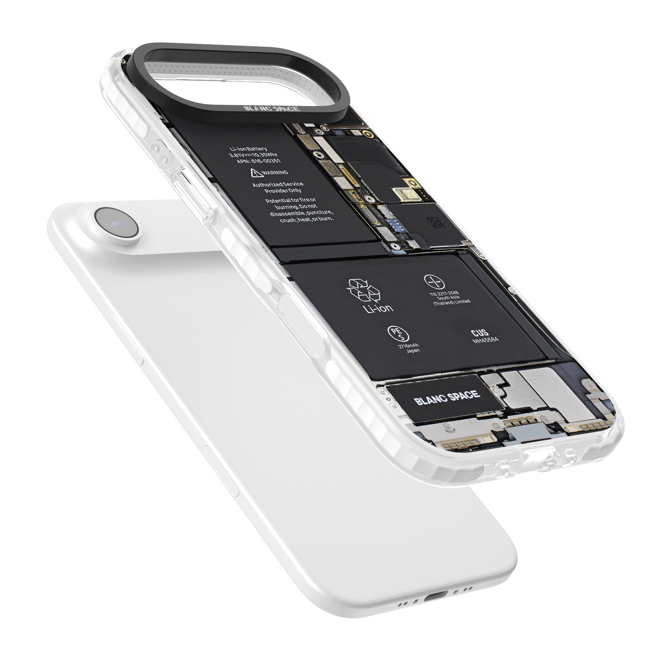 Circuit Board Standard iPhone 17 Air Impact Pro Clear Phone Case Colours