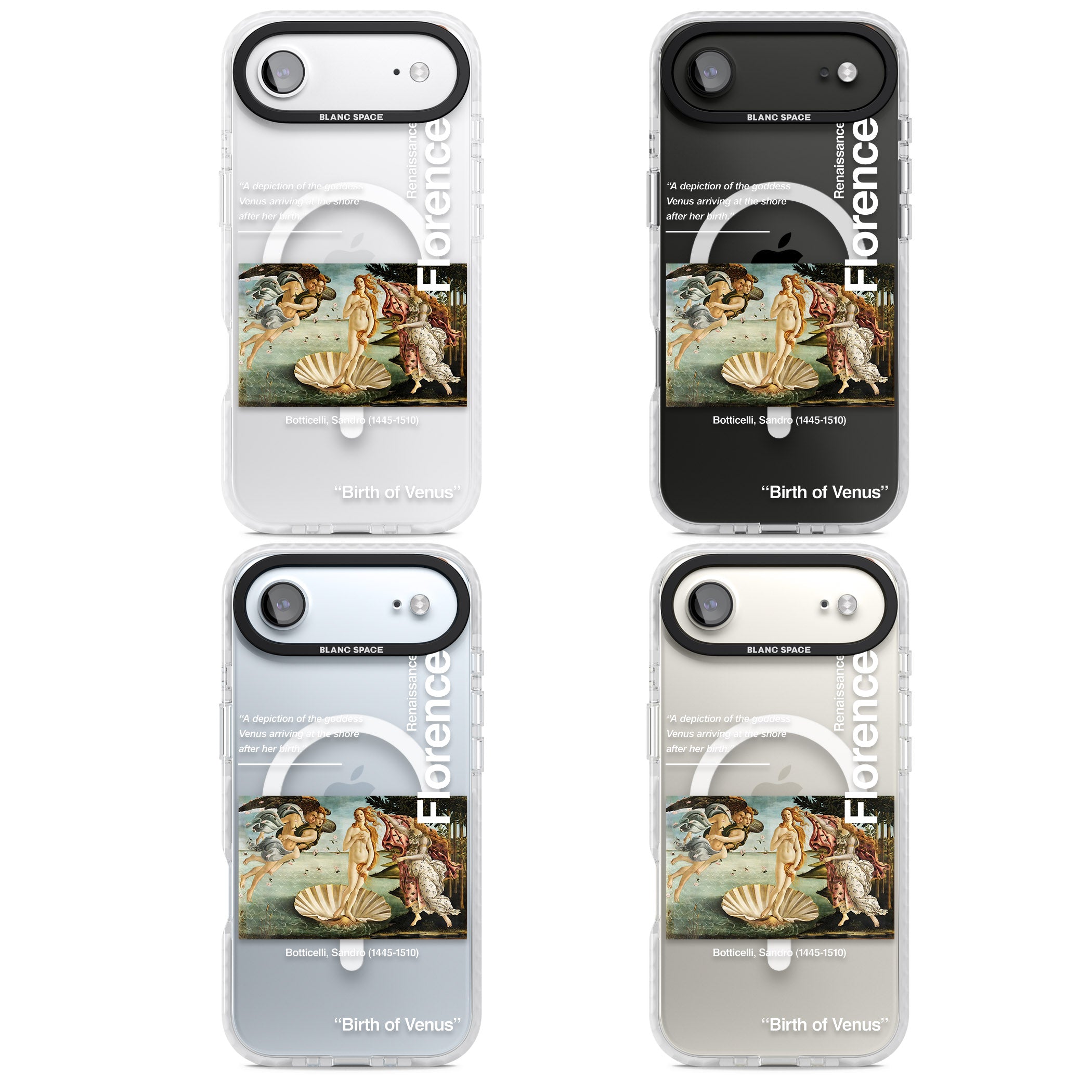 Birth Of Venus iPhone 17 Air Impact Pro Clear Phone Case APT Impact Protection