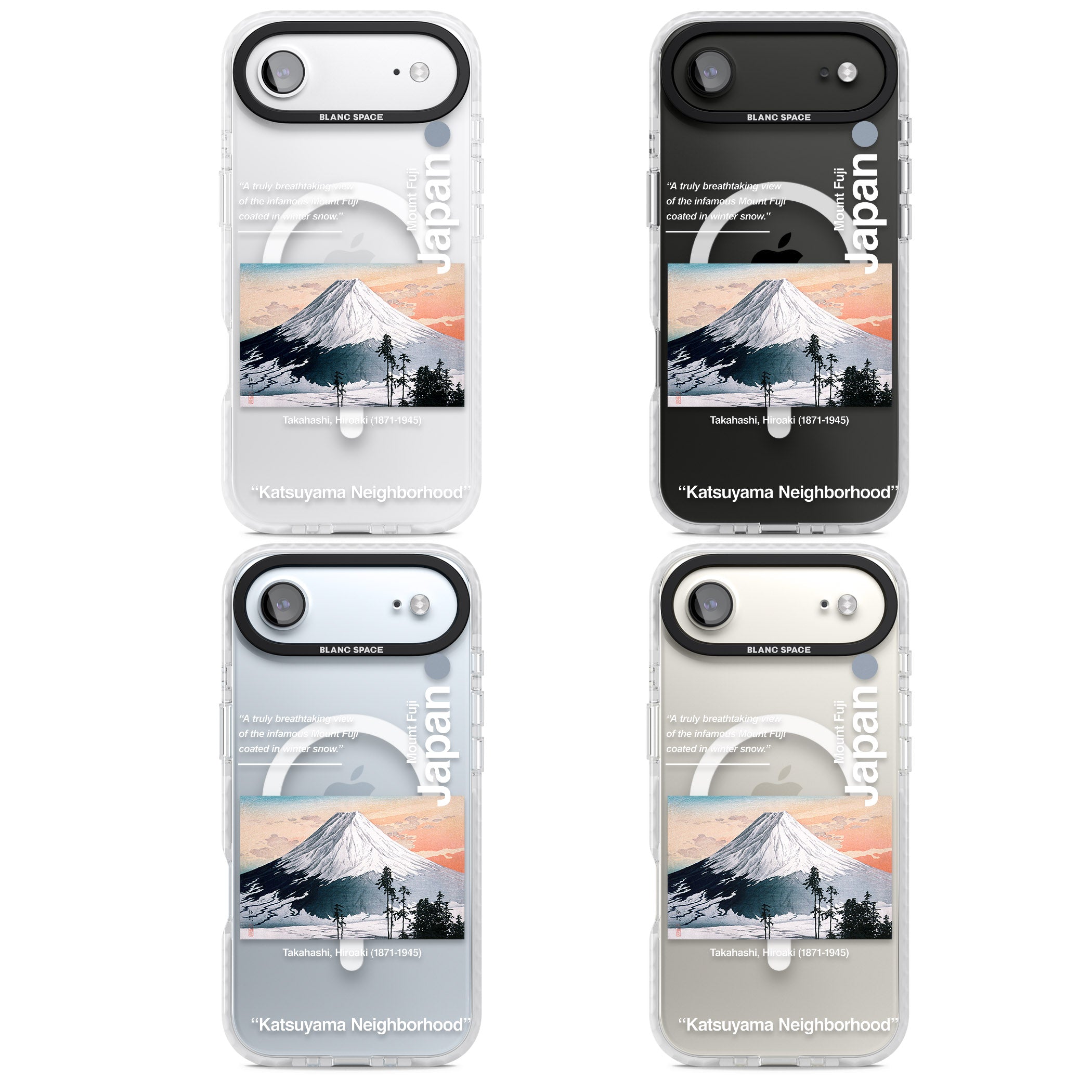 Katsuyama Neighborhood iPhone 17 Air Impact Pro Clear Phone Case APT Impact Protection