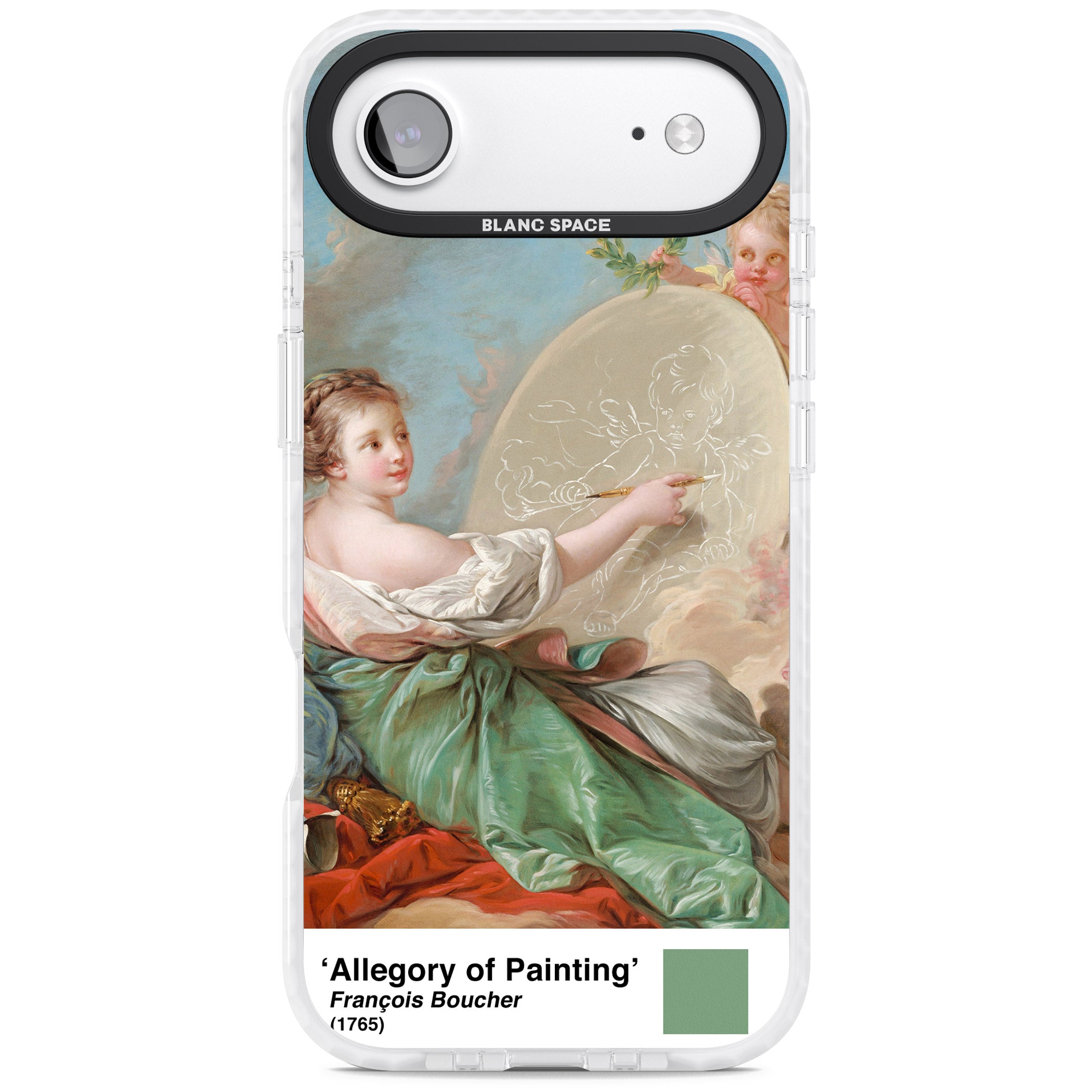 Allegory Of Painting iPhone 17 Air Impact Pro Clear Phone Case