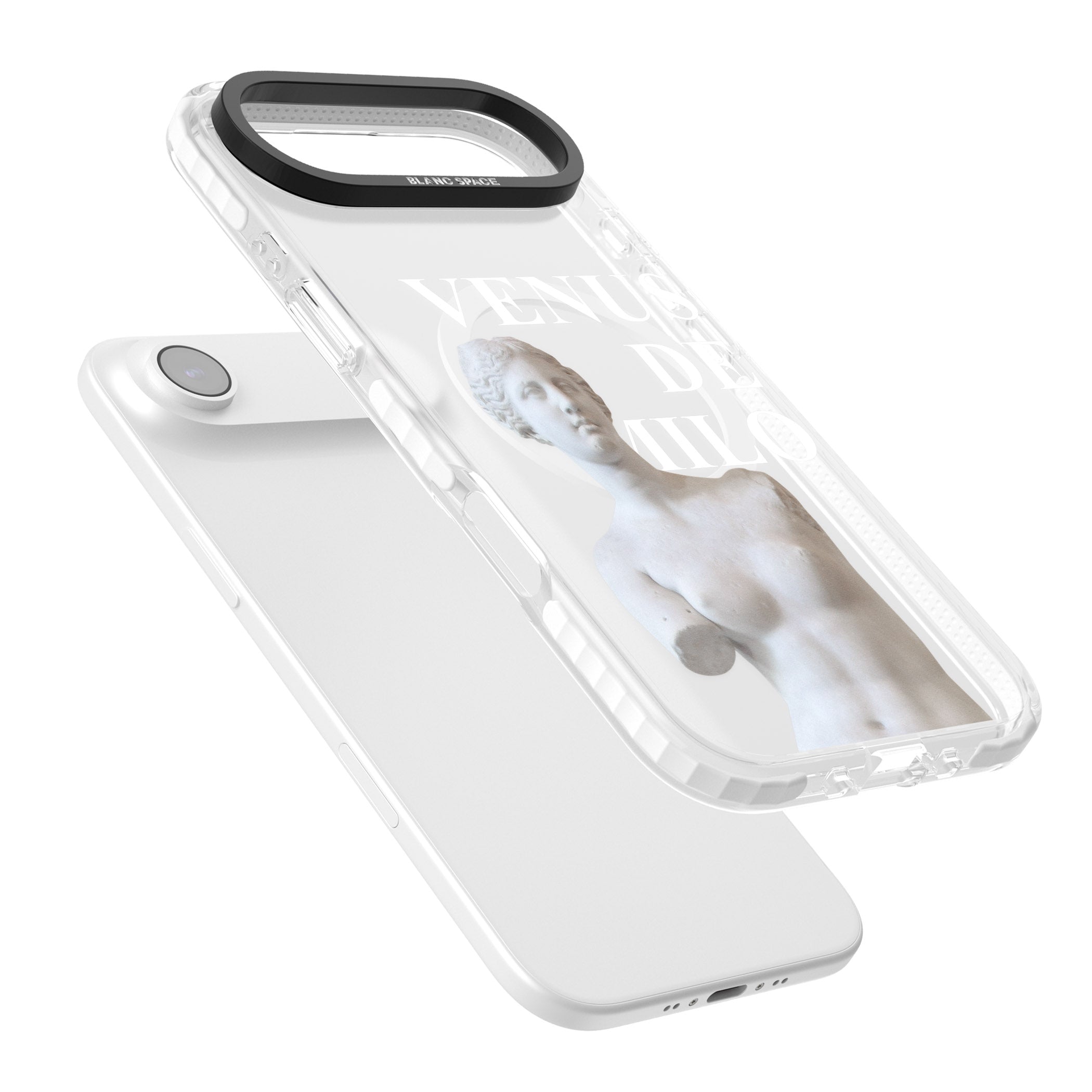 Venus De Milo Cutout iPhone 17 Air Impact Pro Clear Phone Case Colours