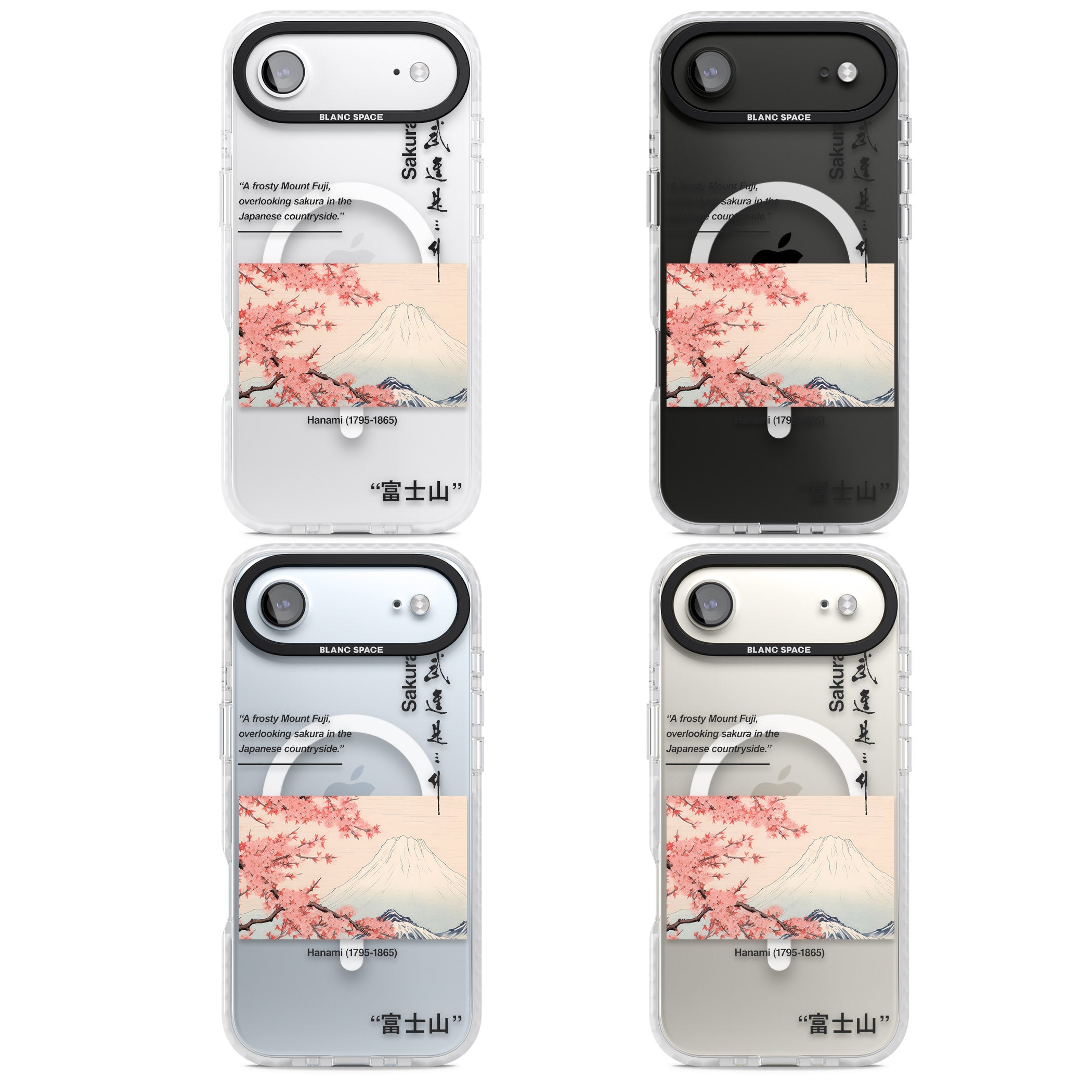 Hanami iPhone 17 Air Impact Pro Clear Phone Case APT Impact Protection
