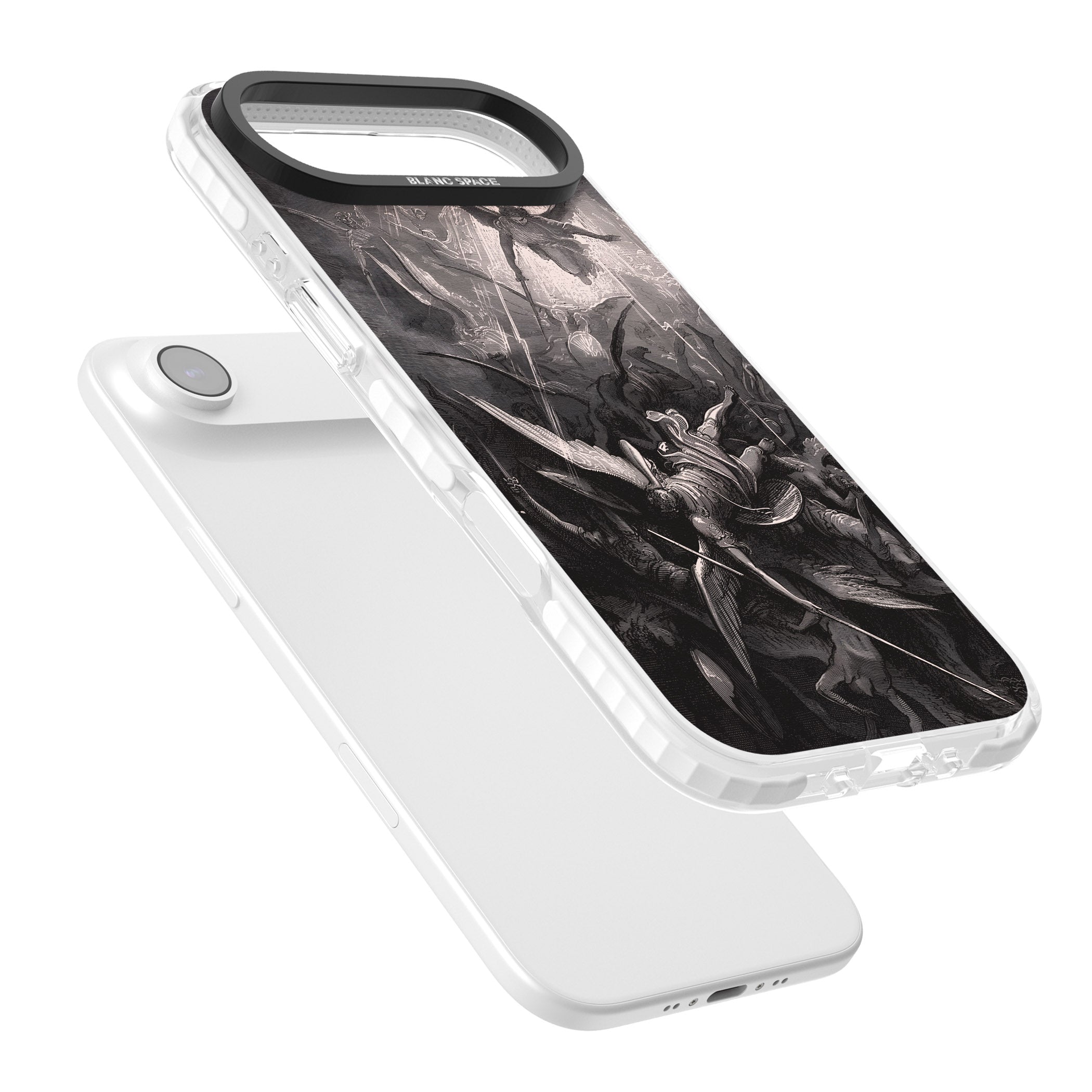 Paradise Lost iPhone 17 Air Impact Pro Clear Phone Case Colours