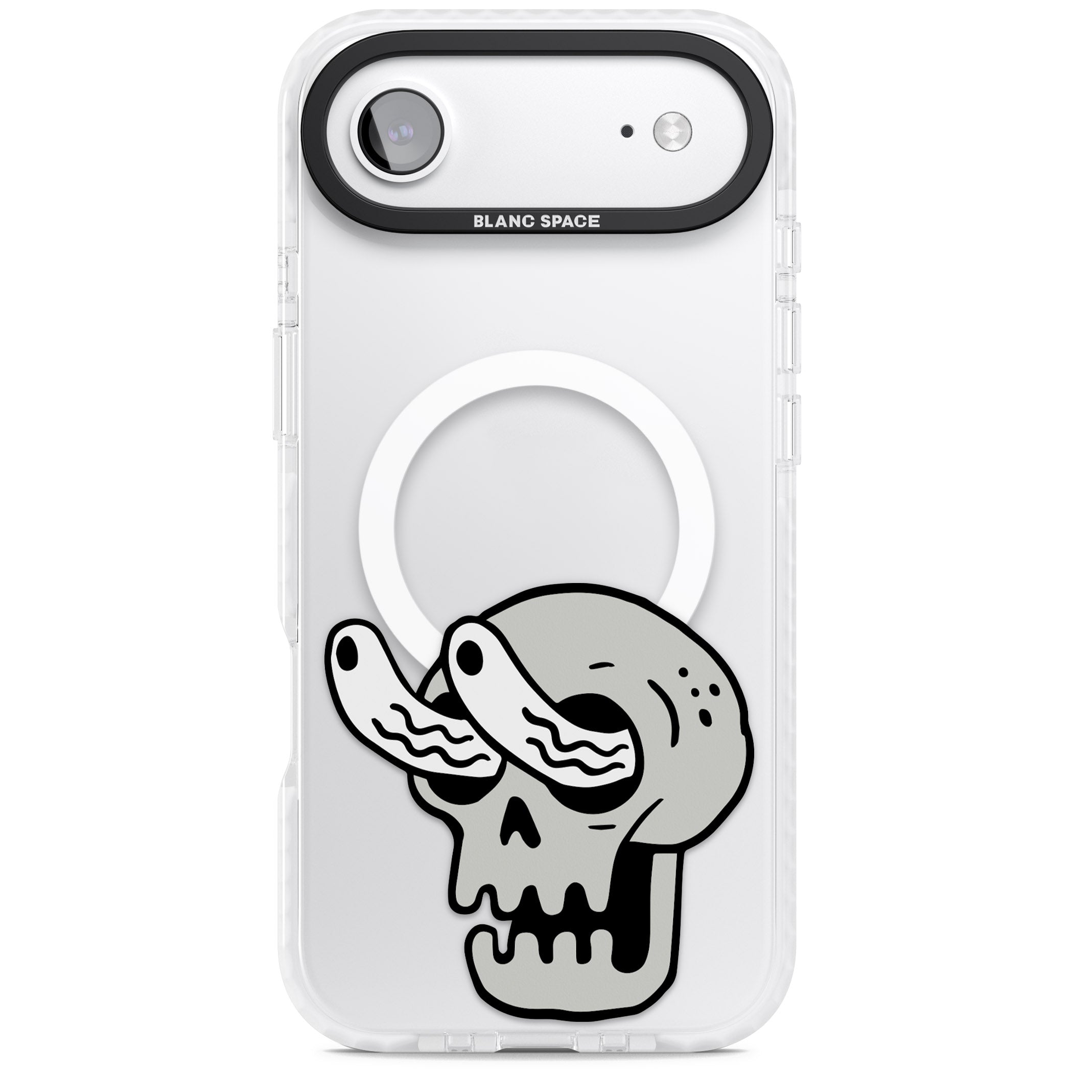 Skull Eyes iPhone 17 Air Impact Pro Clear Phone Case