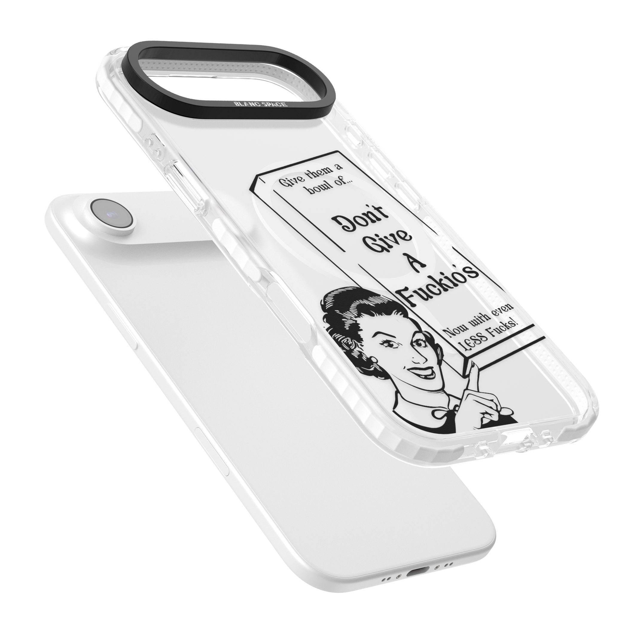 Dont Give A F Ckios Cereal iPhone 17 Air Impact Pro Clear Phone Case Colours